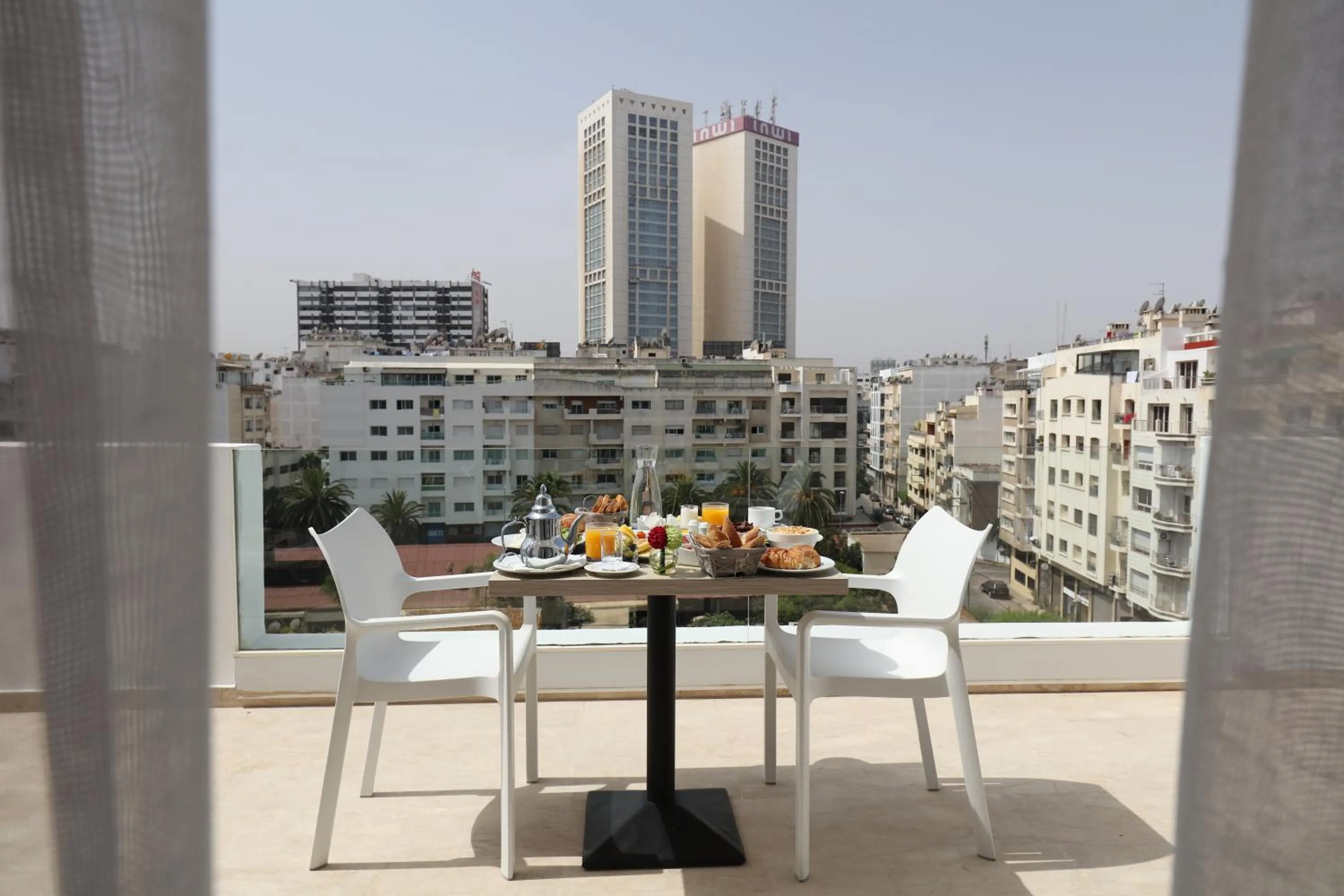 Balcony/Terrace in Mid Town Hotel Casablanca