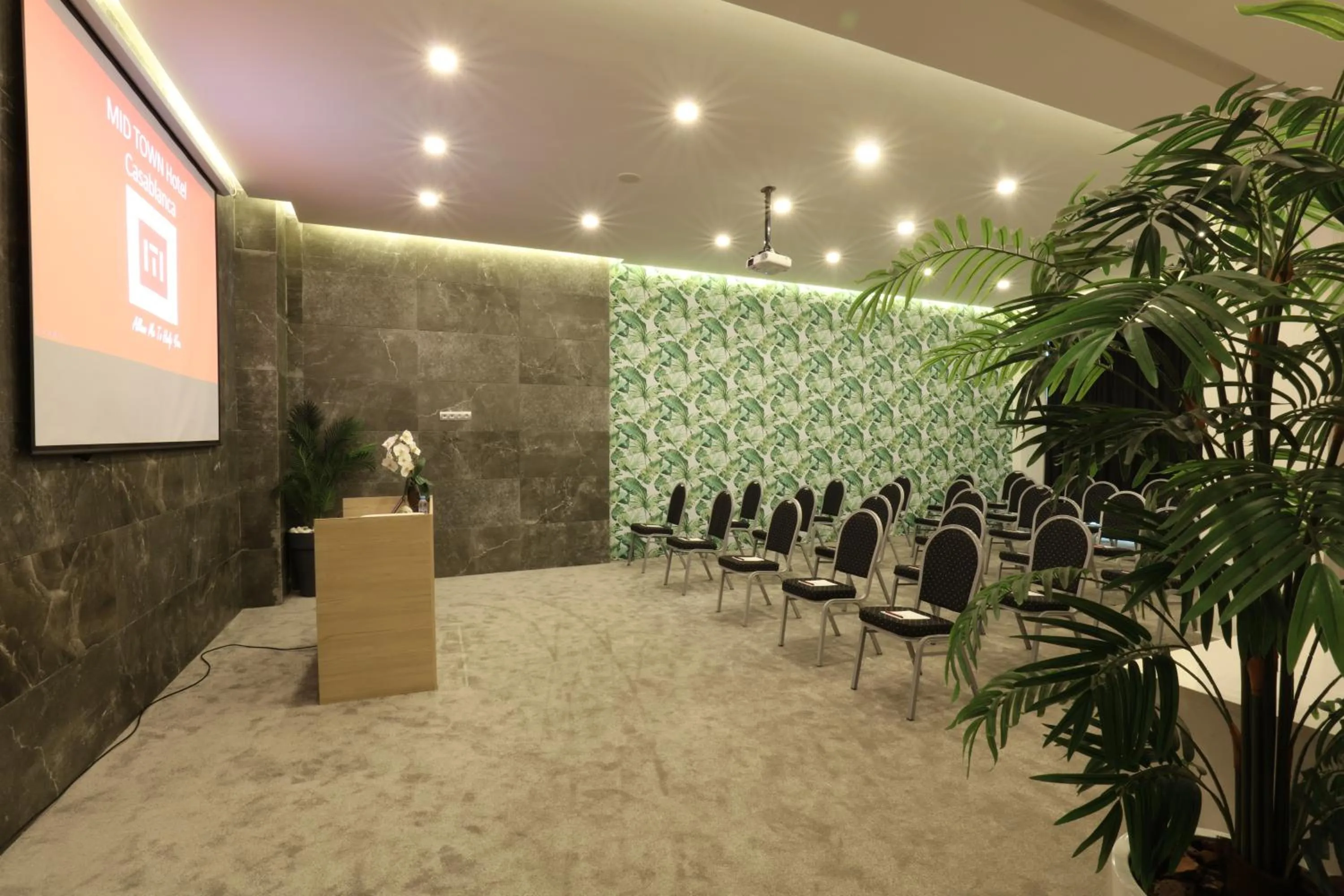 Meeting/conference room in Mid Town Hotel Casablanca