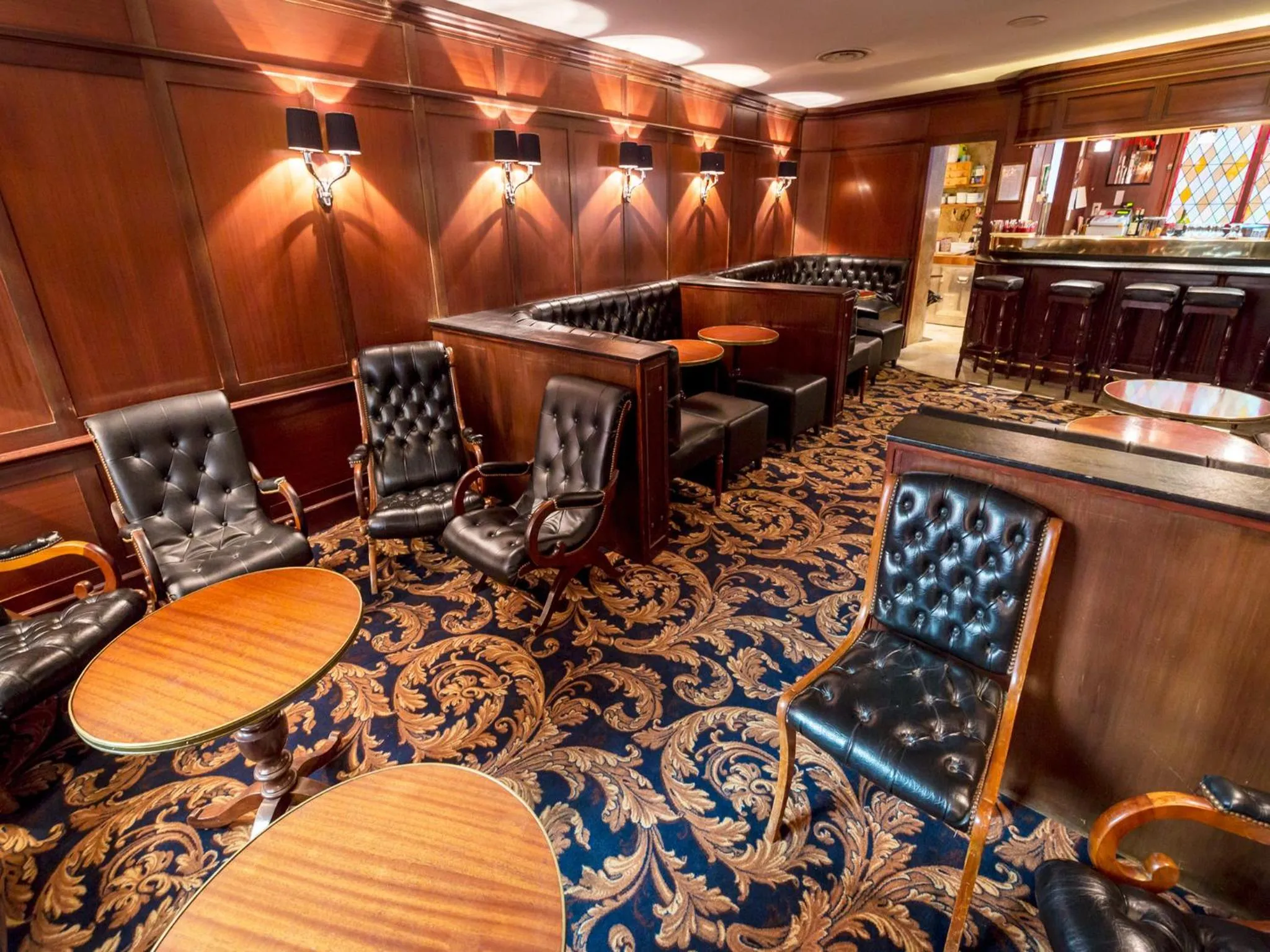 Lounge or bar in Hôtel Irlande