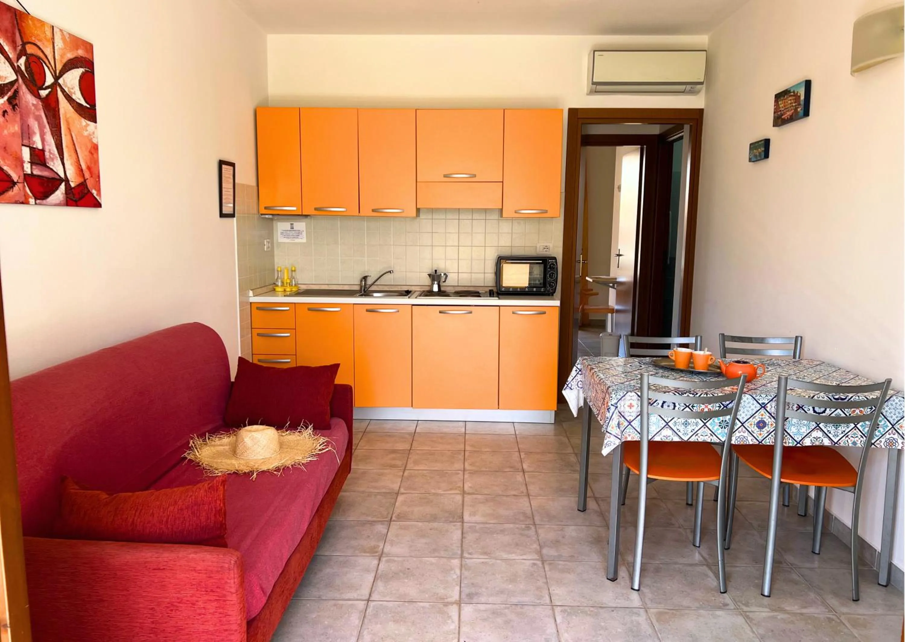 Kitchen or kitchenette in Residence Talamone Il Poderino