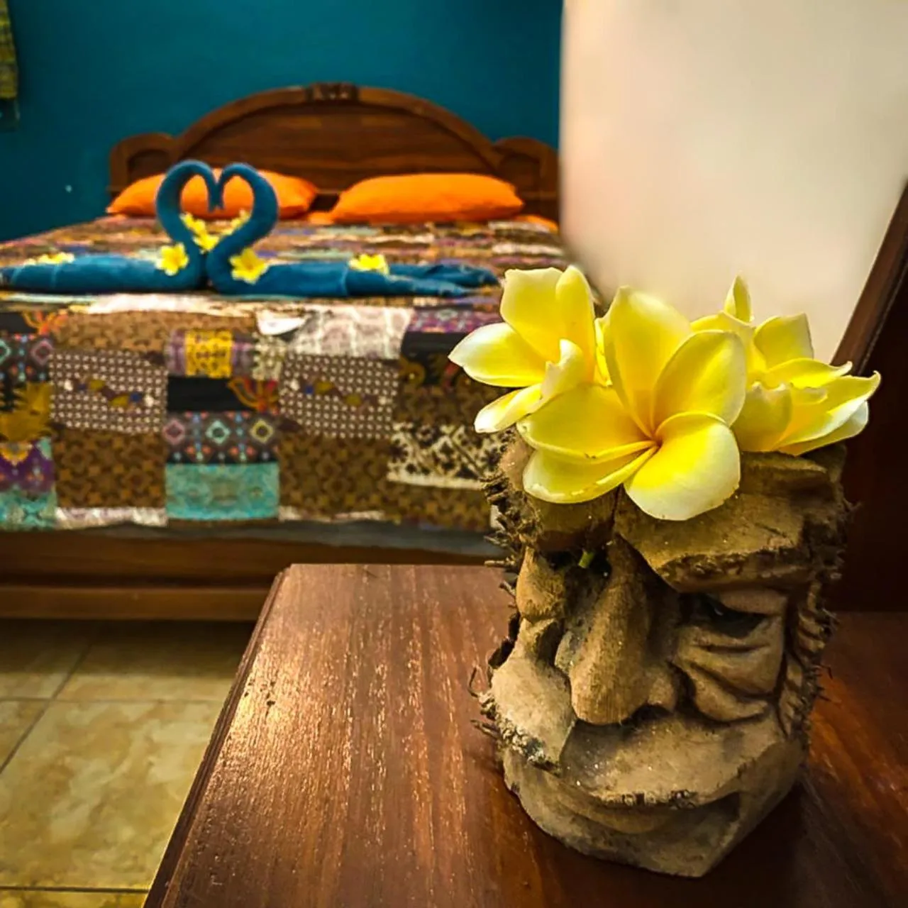 Bed in L'isola che...