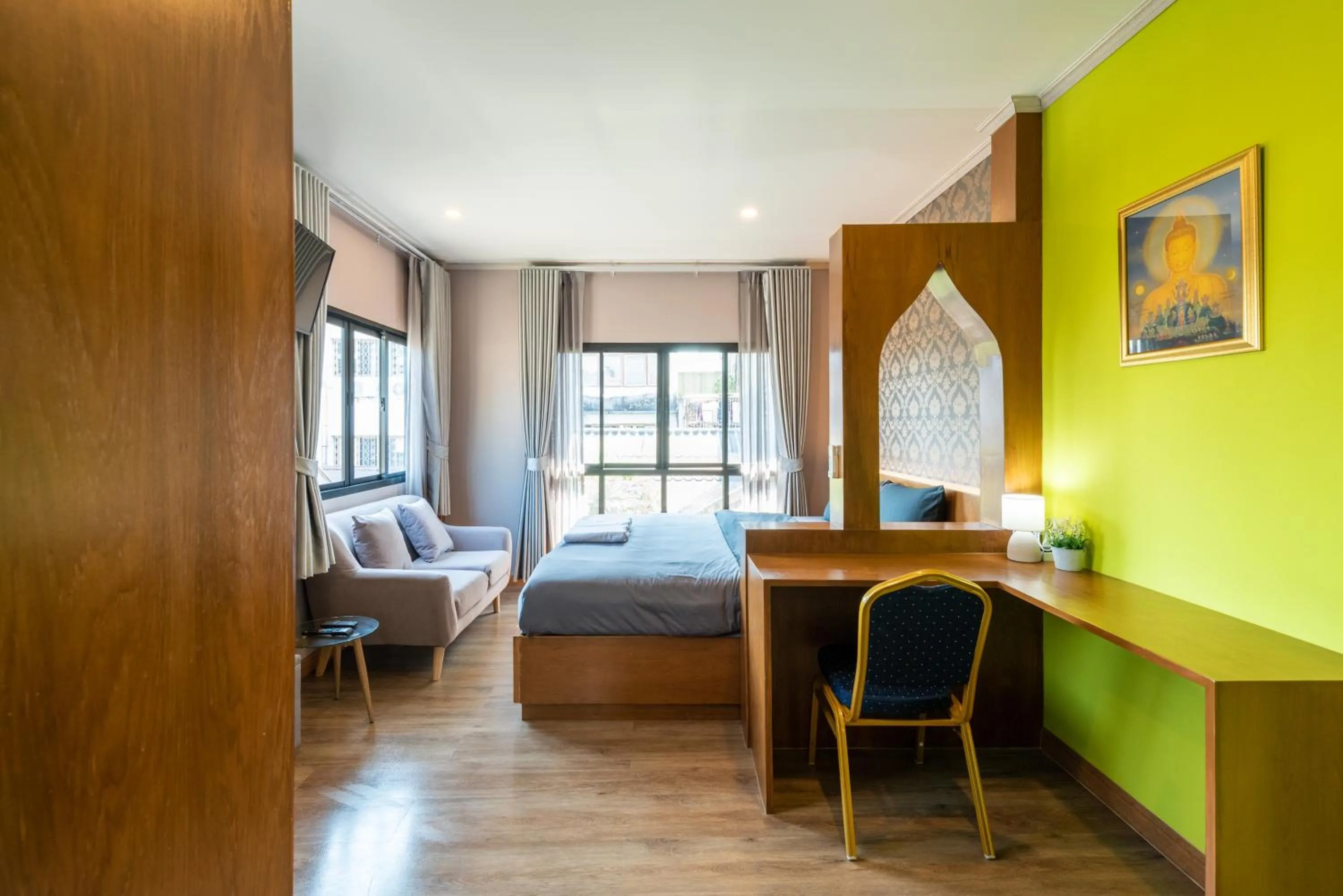 Bed in Tepbunthom Hostel