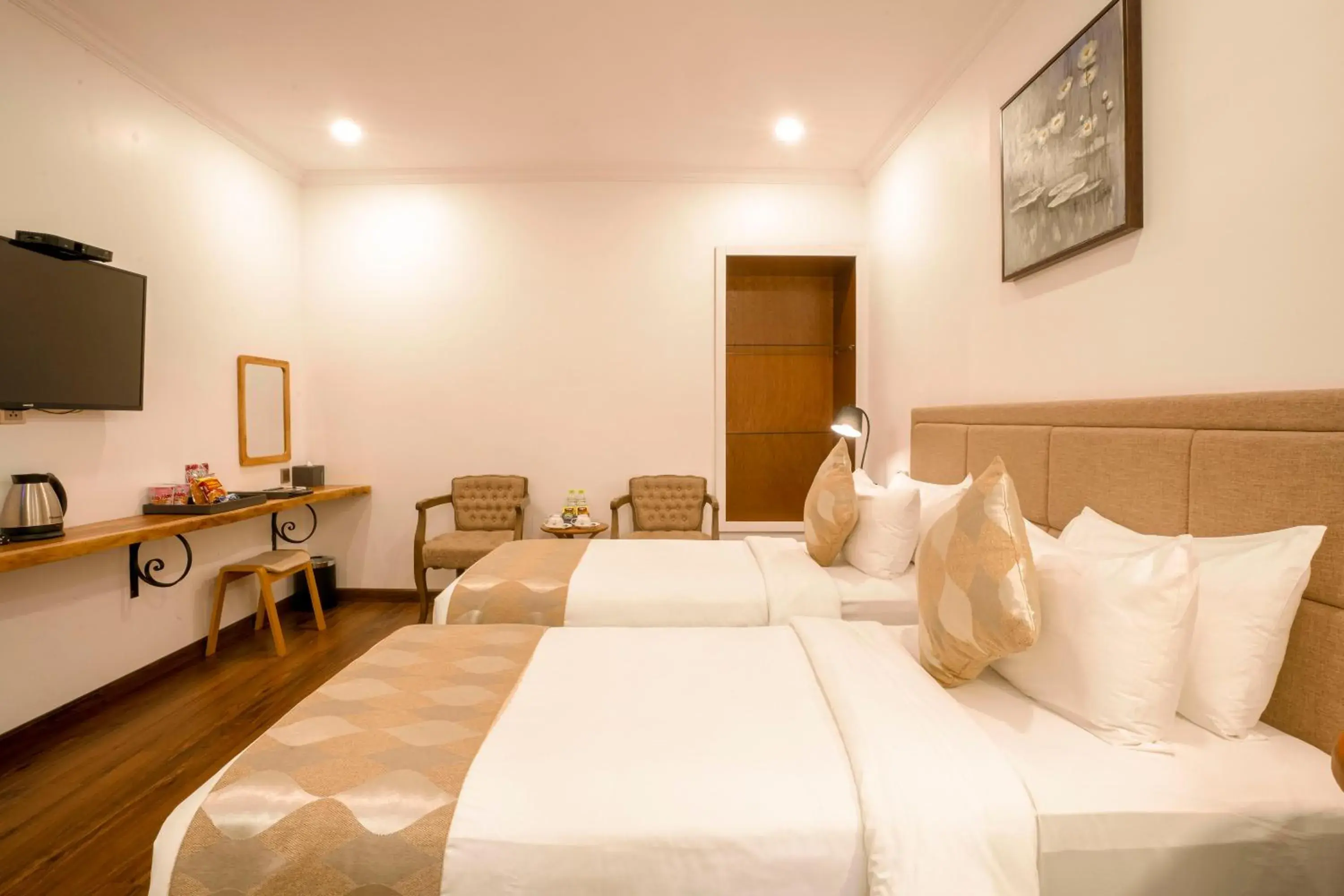 Deluxe Twin No Window in Nesta Hotel Saigon Deluxe Twin No Window in Nesta Hotel Saigon