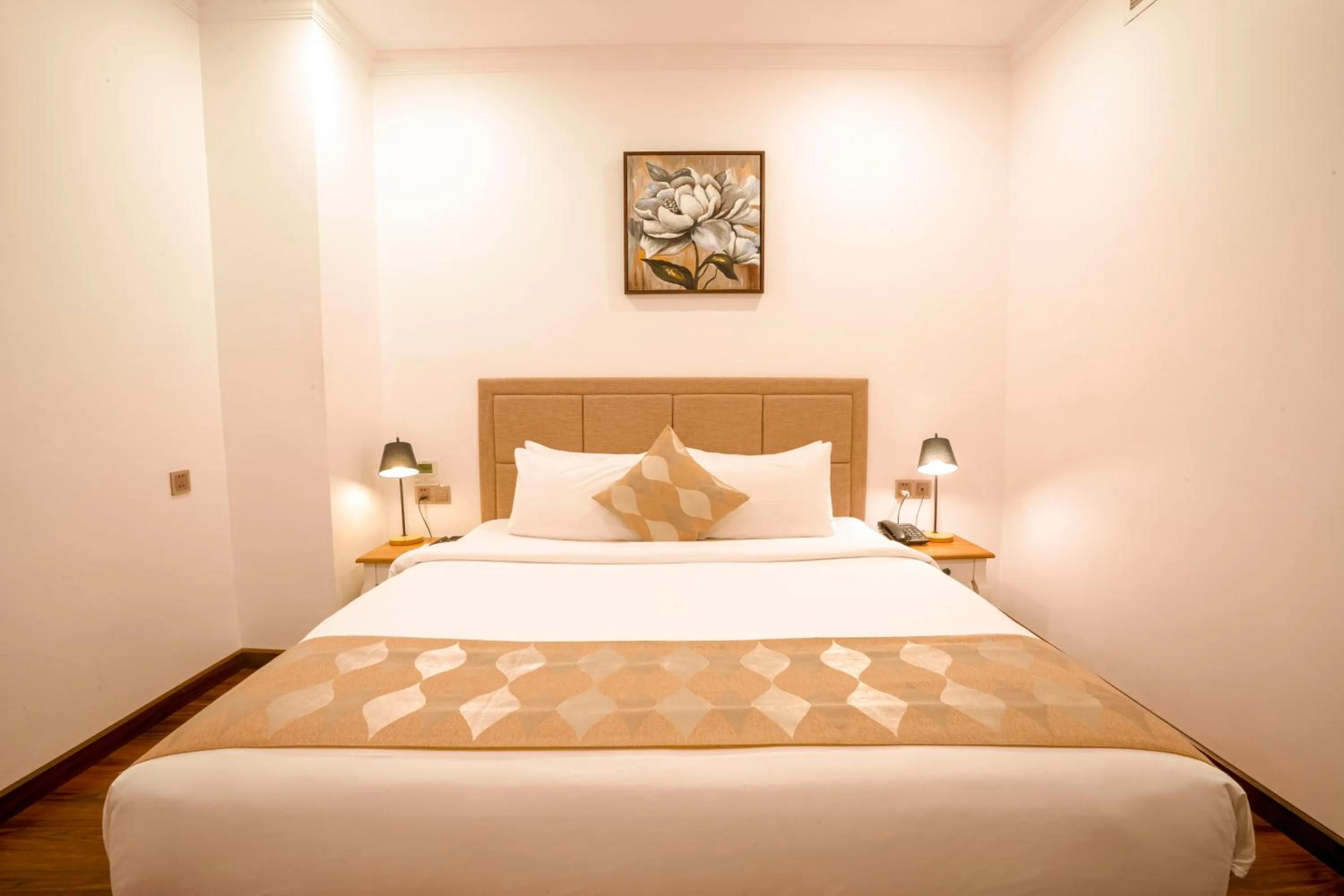 Bed in Nesta Hotel Saigon