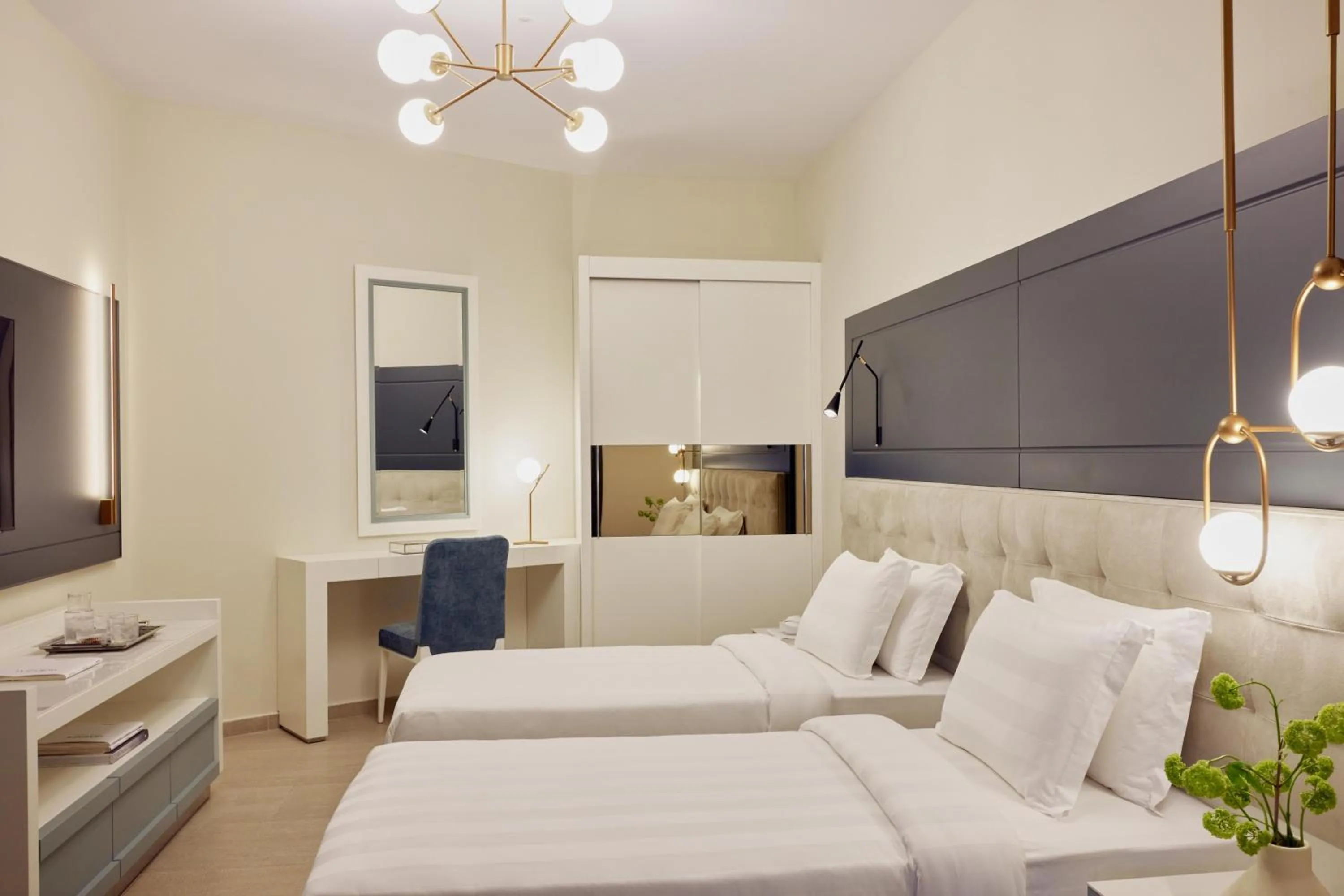 Bed in Pomegranate Wellness Spa Hotel