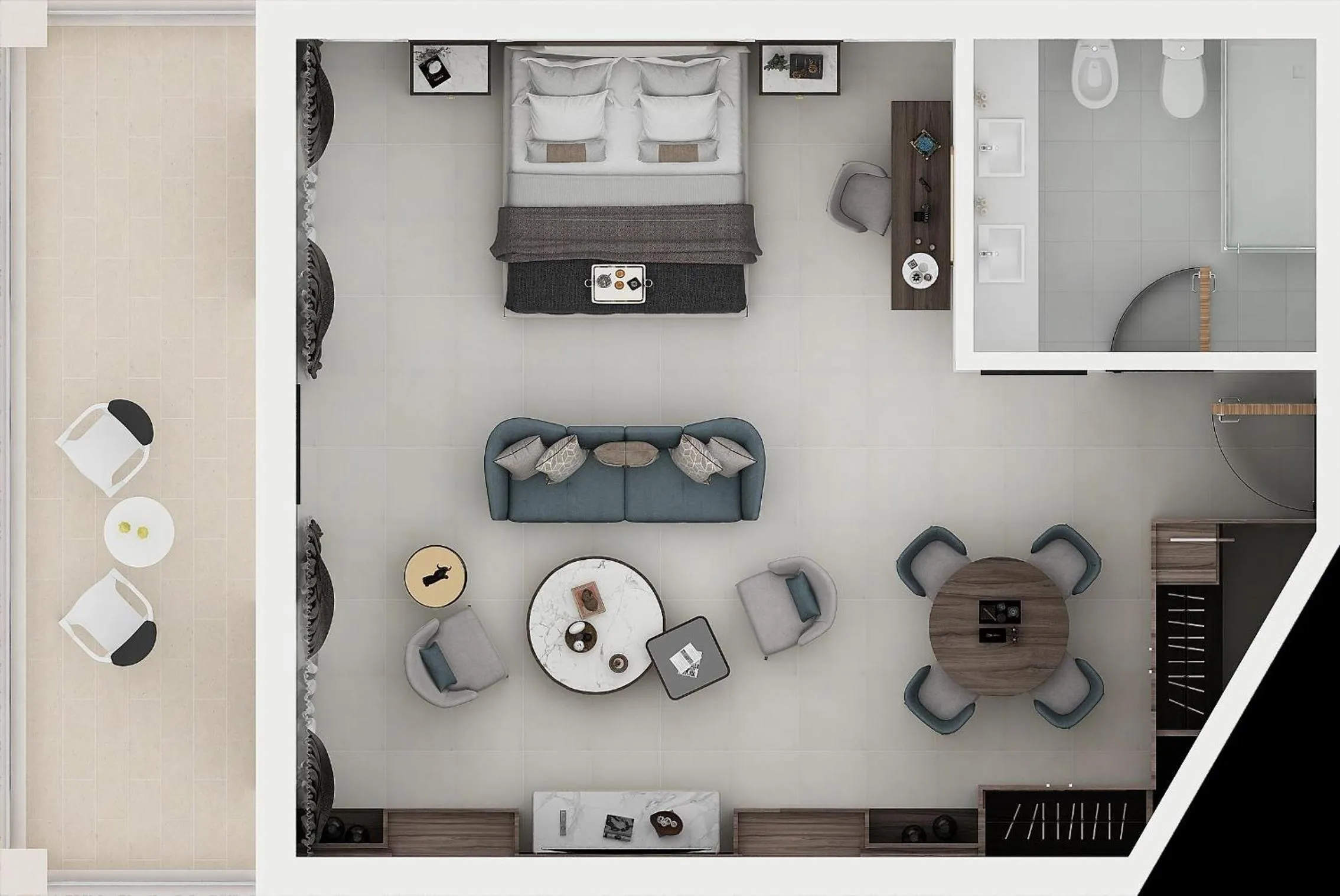 Photo of the whole room in Pomegranate Wellness Spa Hotel