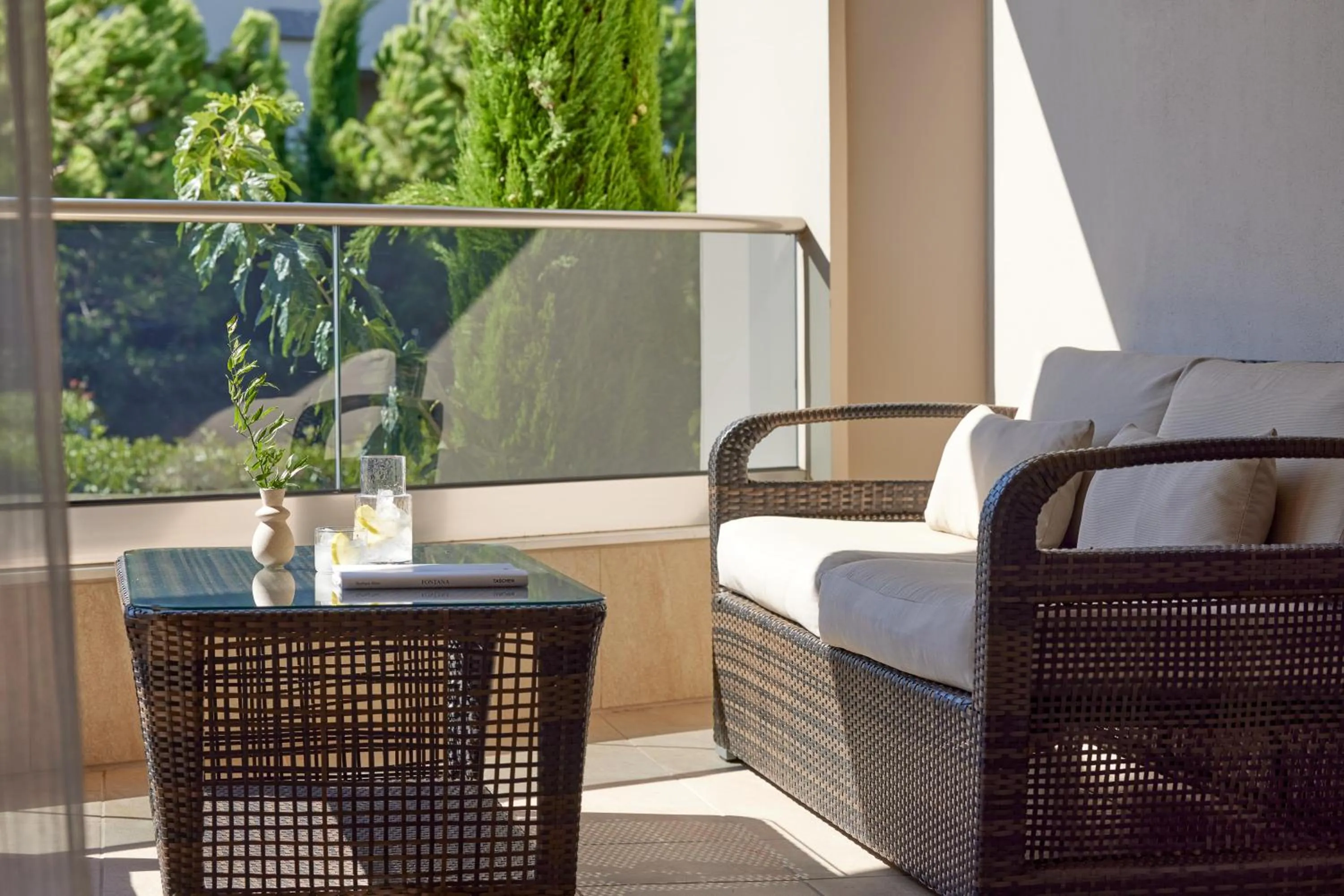 Balcony/Terrace in Pomegranate Wellness Spa Hotel