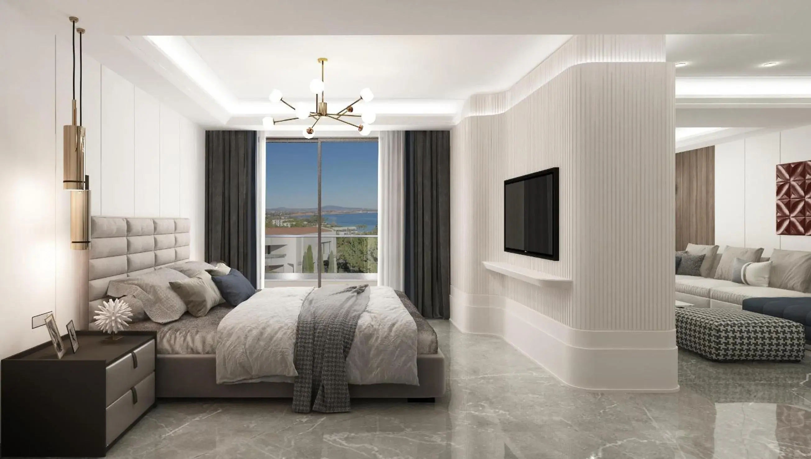 Kassandra Suite One Bedroom in Pomegranate Wellness Spa Hotel Kassandra Suite One Bedroom in Pomegranate Wellness Spa Hotel