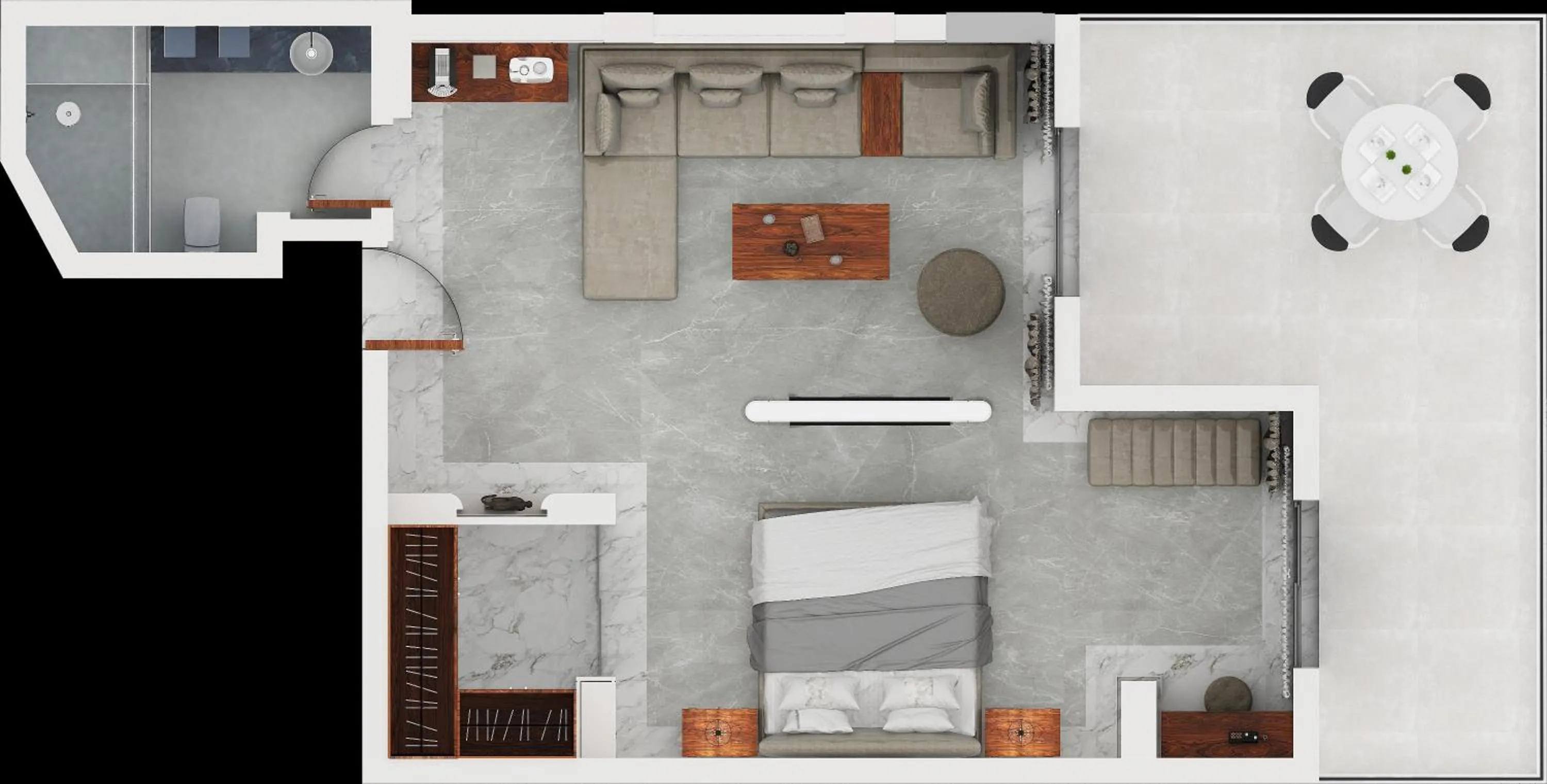 Photo of the whole room in Pomegranate Wellness Spa Hotel