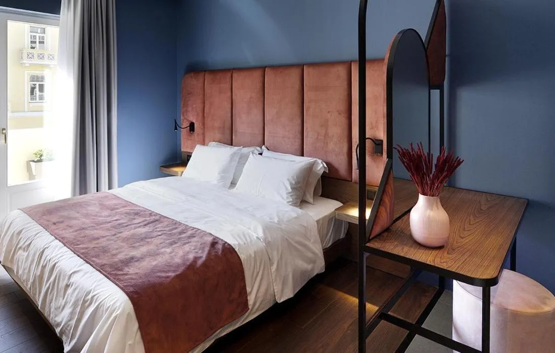 Bedroom, Bed in Roomore Apartments