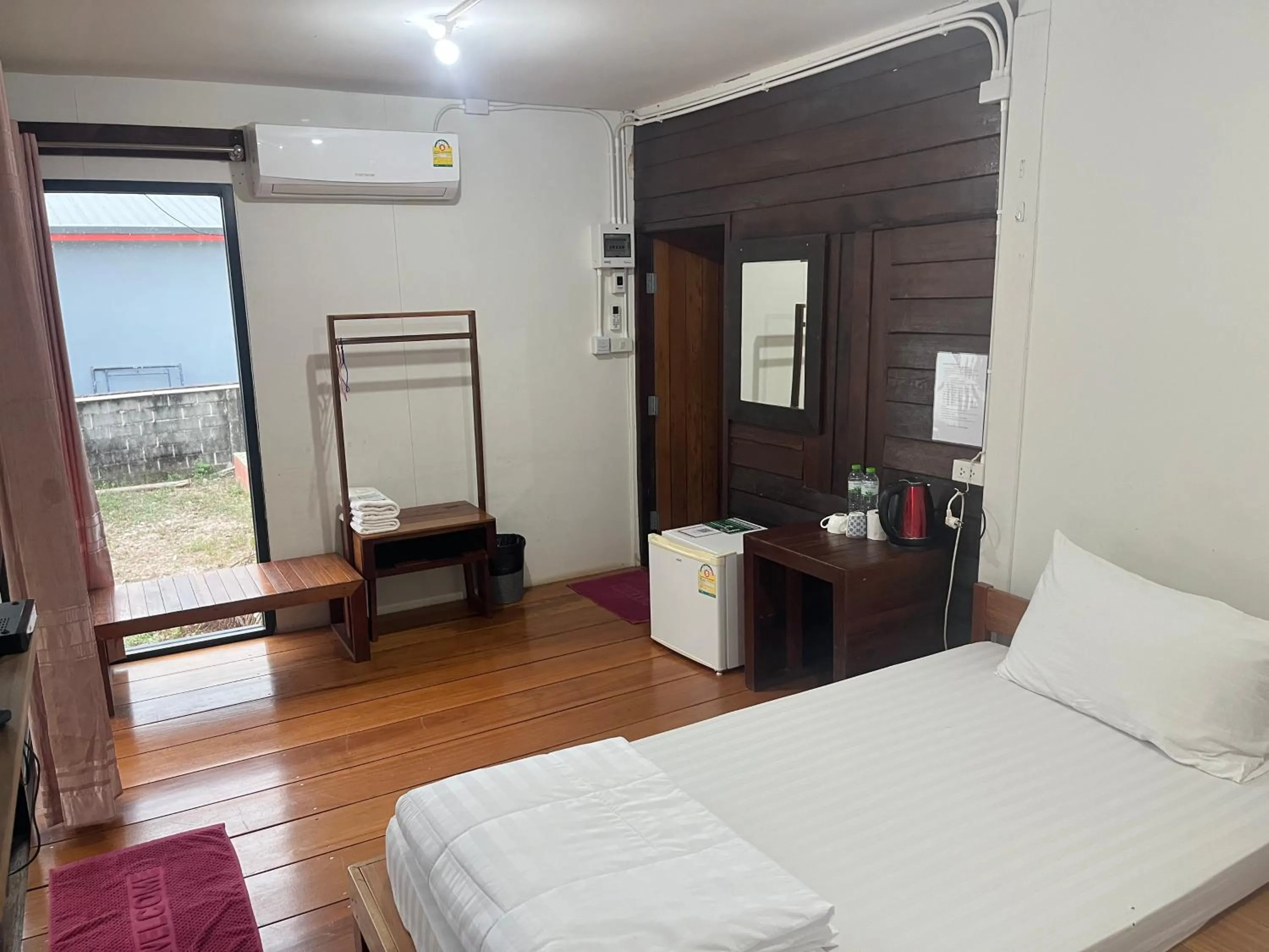 Bed in Sangkaset Resort