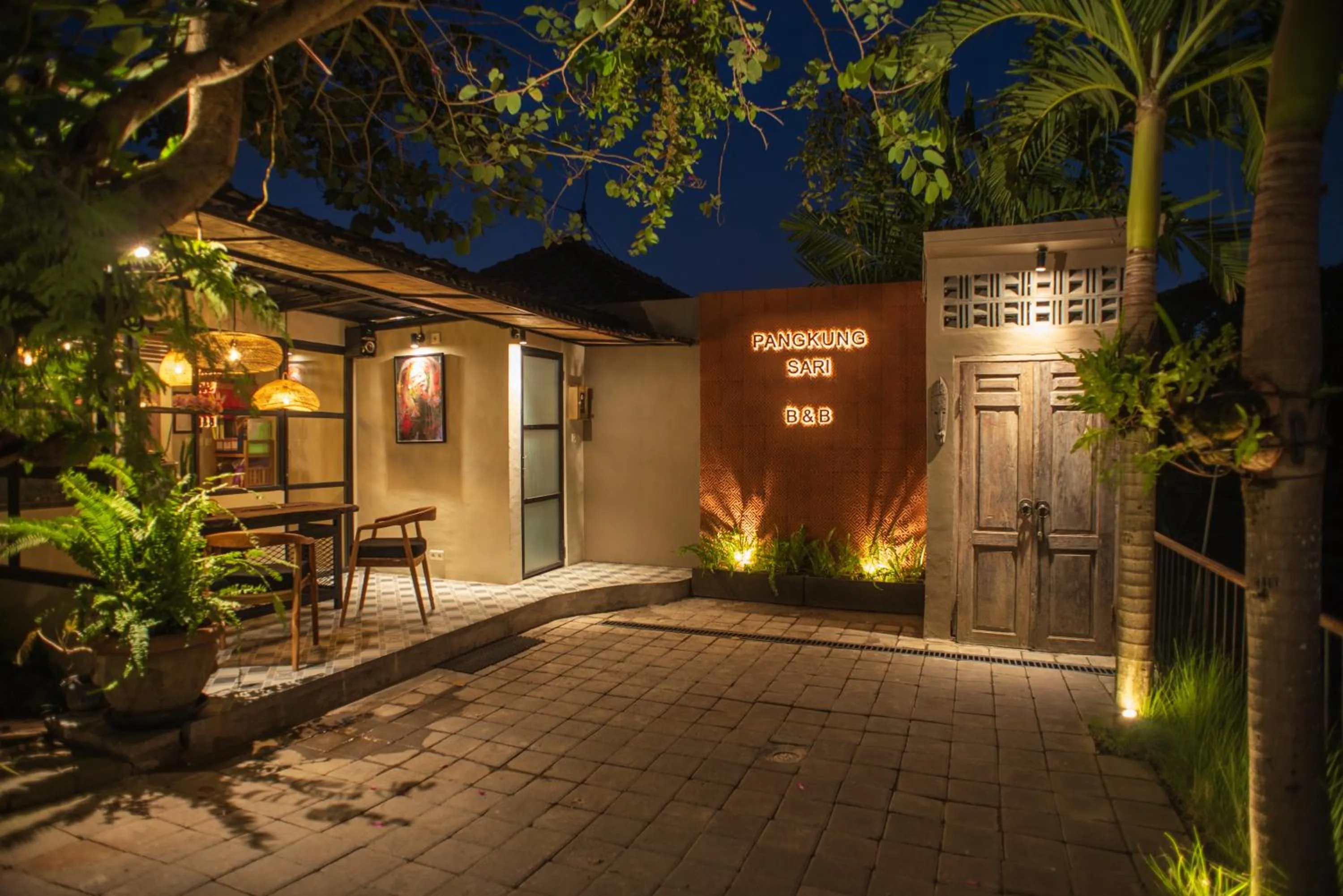 Property building in Pangkung Sari Bed and Breakfast