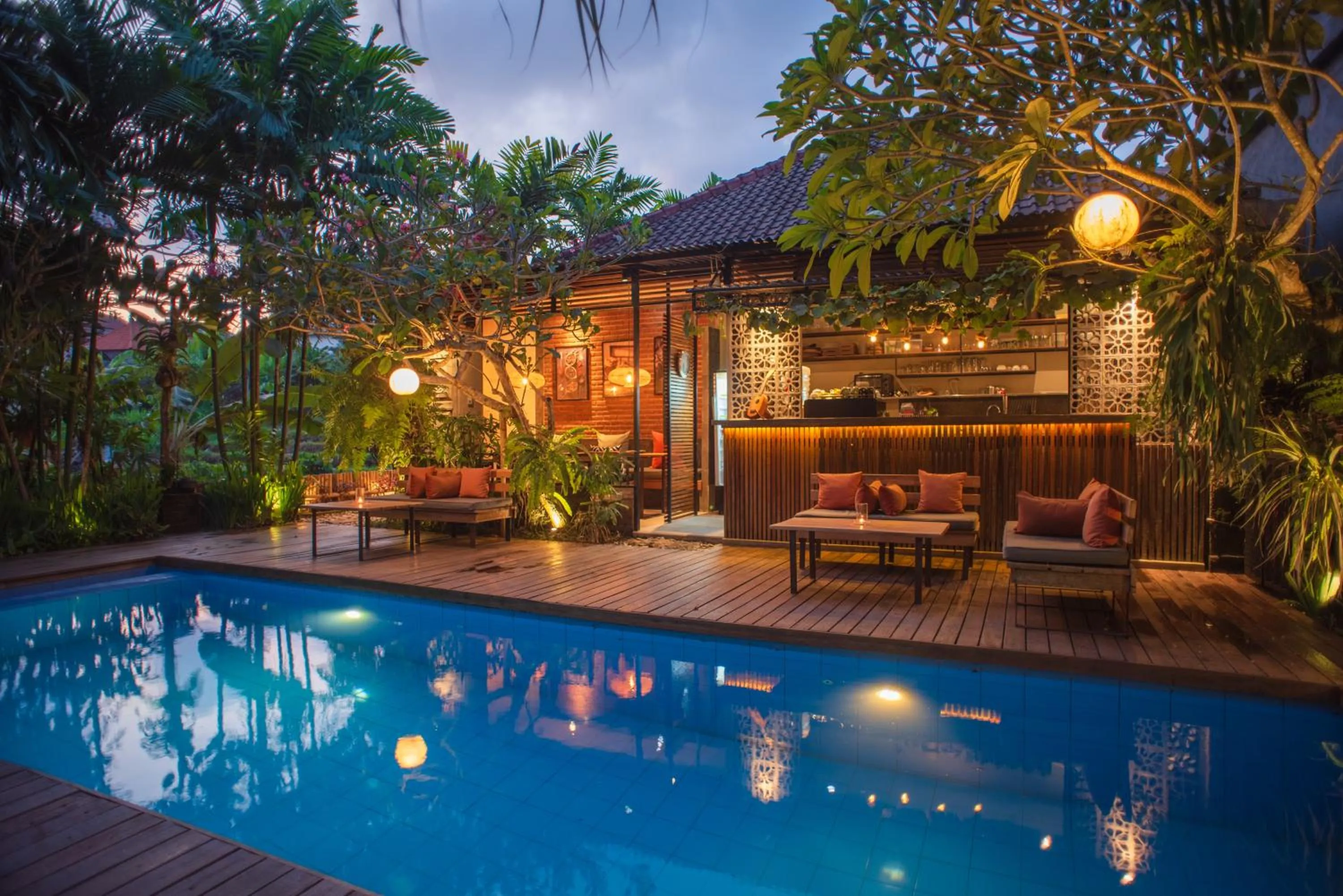 Property building in Pangkung Sari Bed and Breakfast