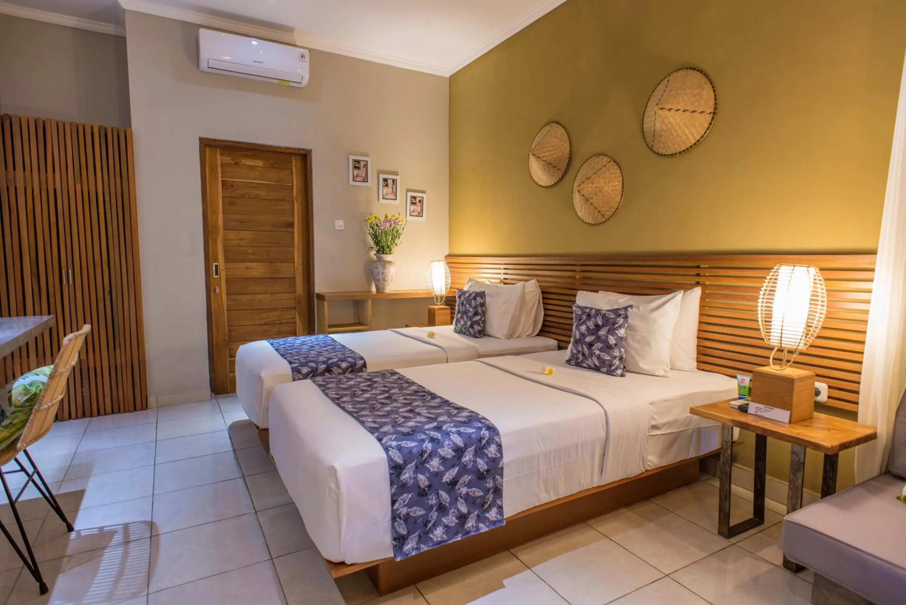 Bed in Pangkung Sari Bed and Breakfast