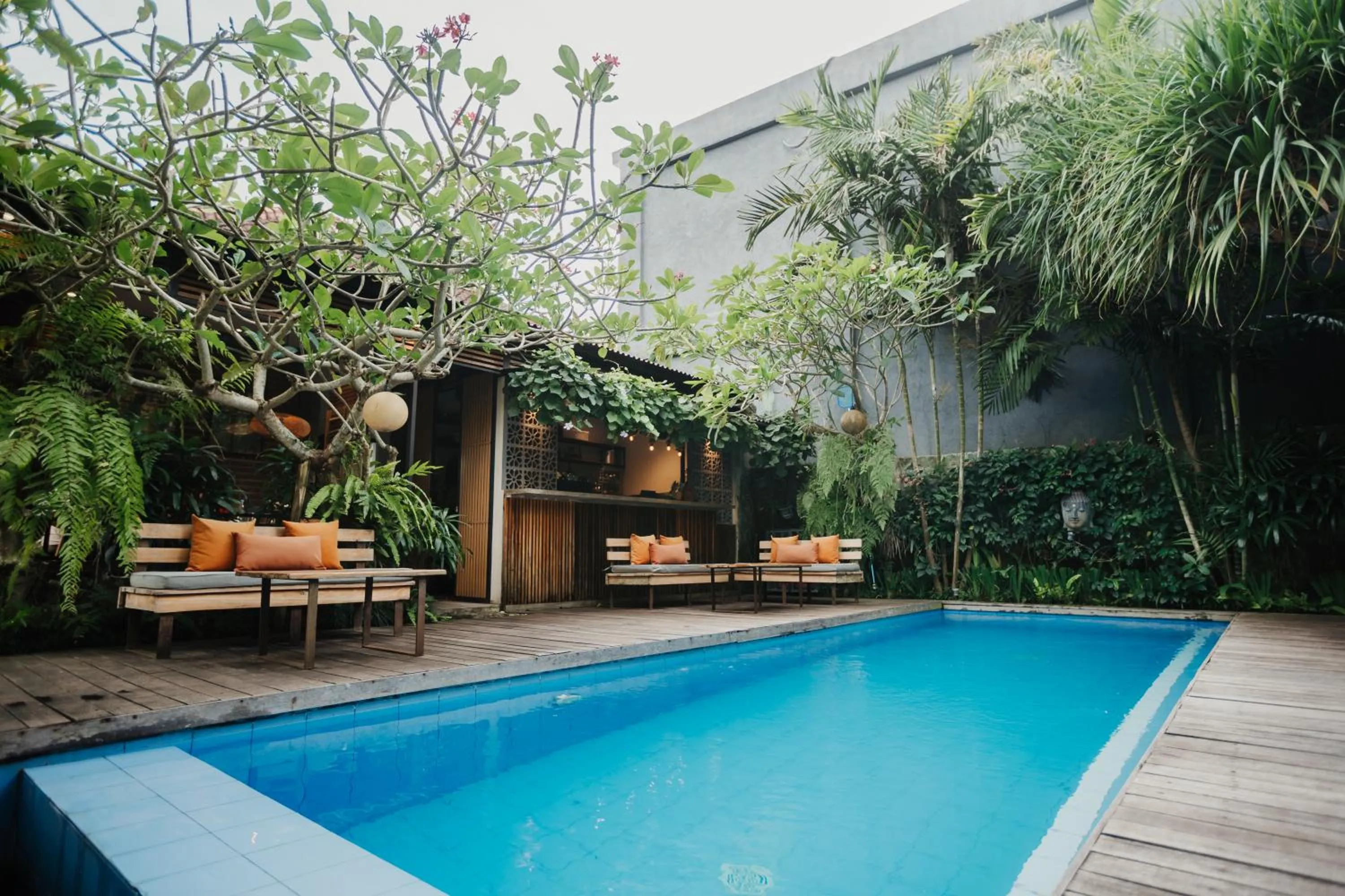 Patio in Pangkung Sari Bed and Breakfast