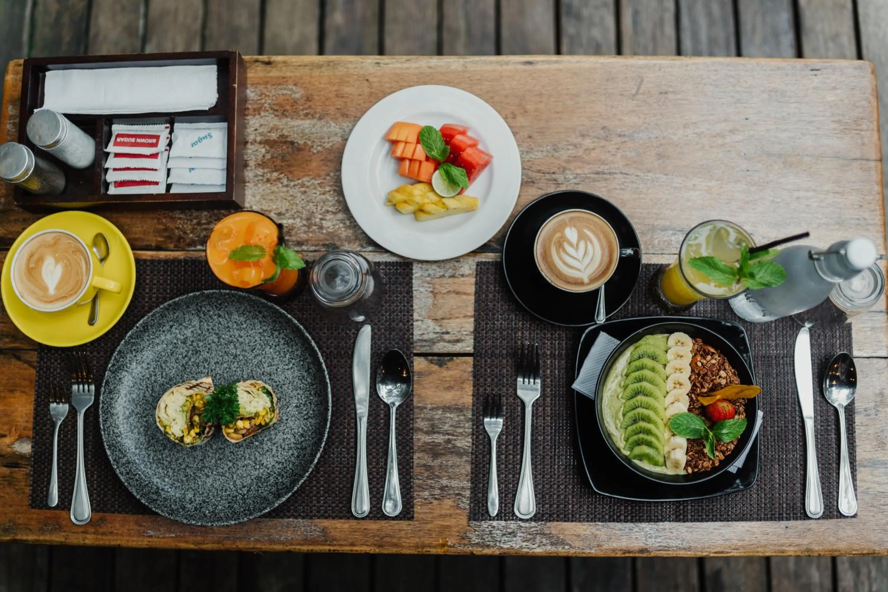 Food and drinks in Pangkung Sari Bed and Breakfast