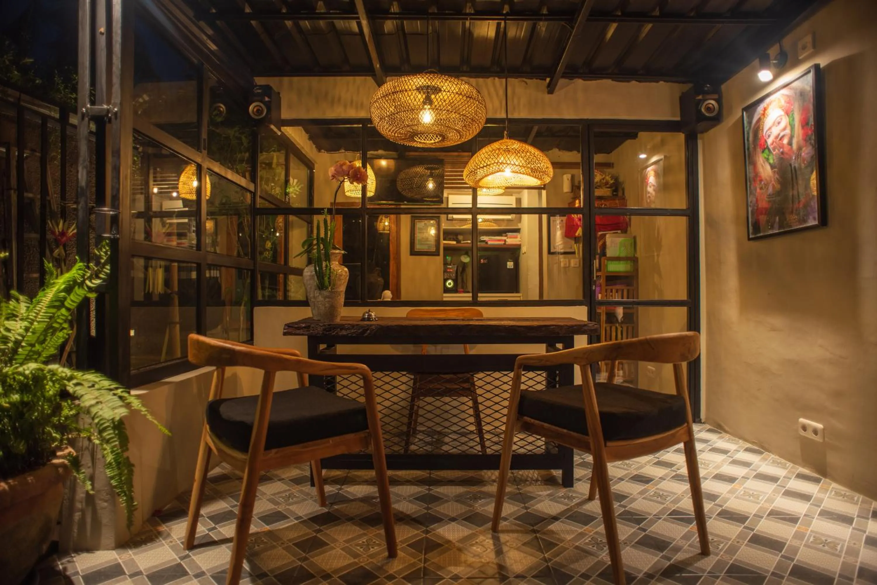 Dining area in Pangkung Sari Bed and Breakfast