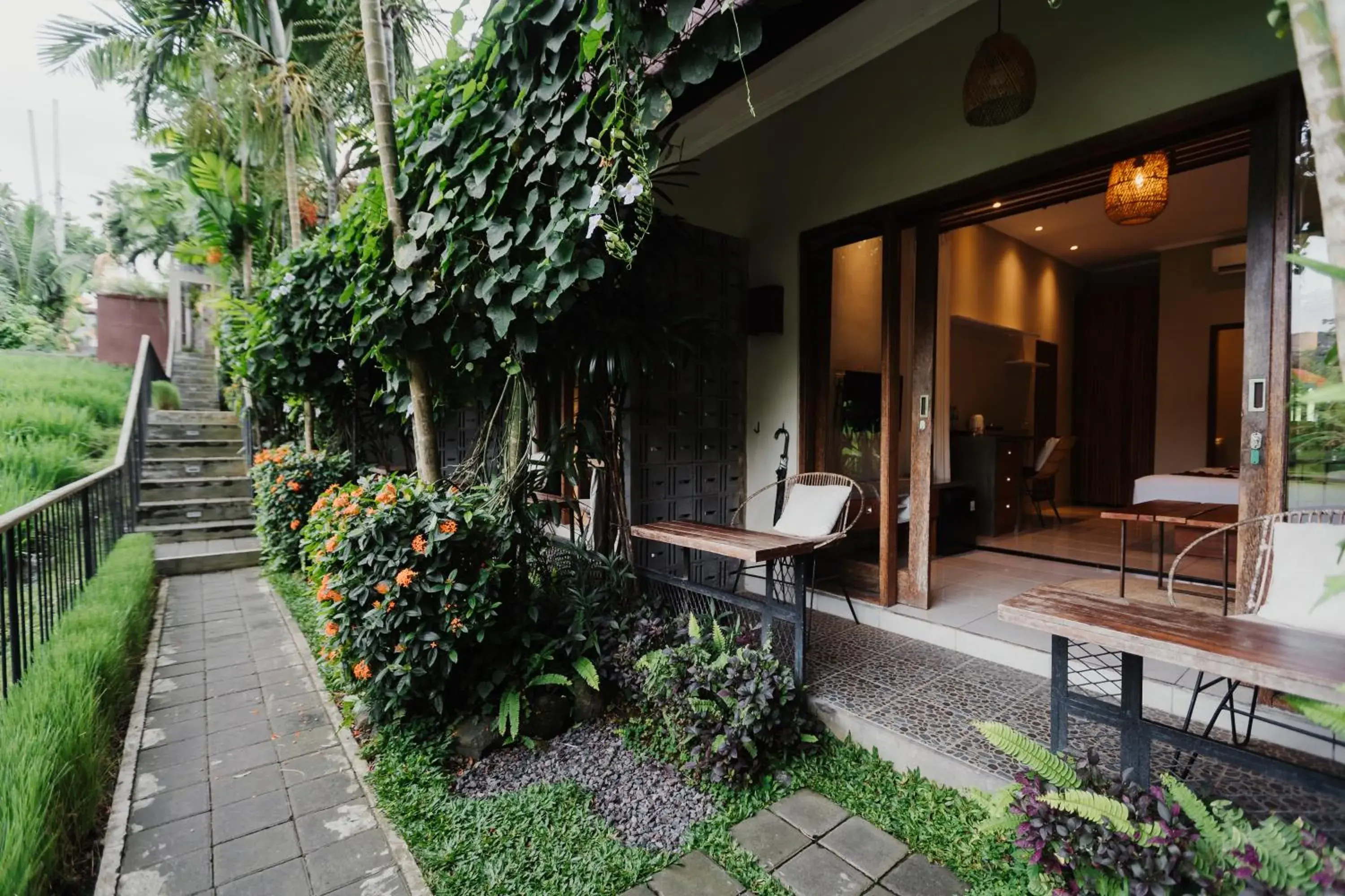 Double Room with Terrace in Pangkung Sari Bed and Breakfast Double Room with Terrace in Pangkung Sari Bed and Breakfast