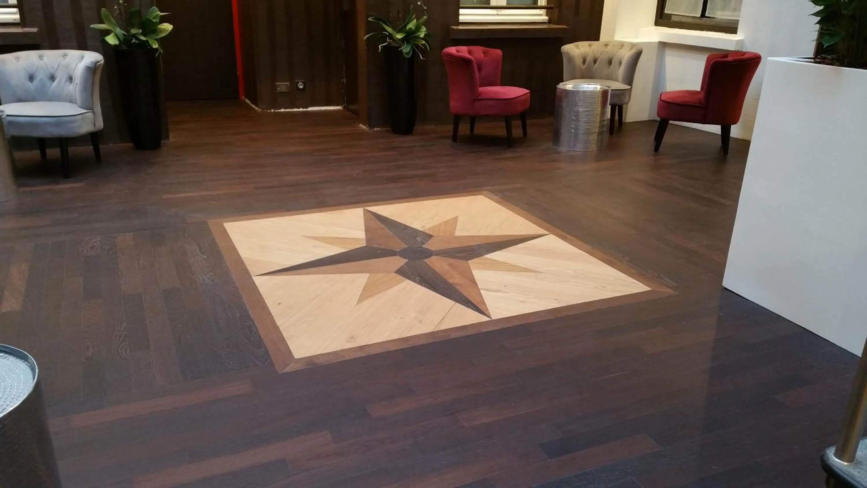 Lobby or reception in Hotel Aida Marais