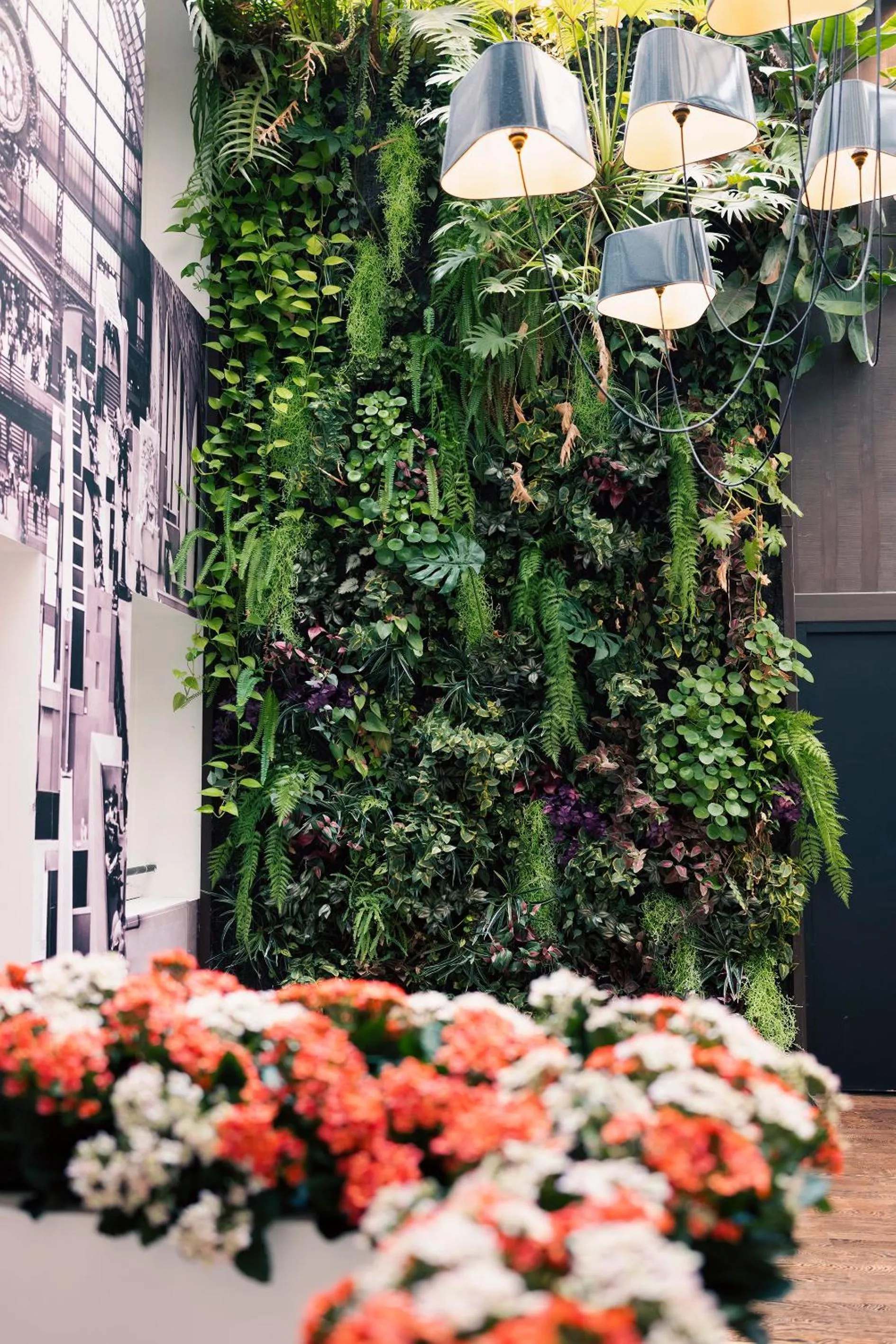 Decorative detail in Hotel Aida Marais