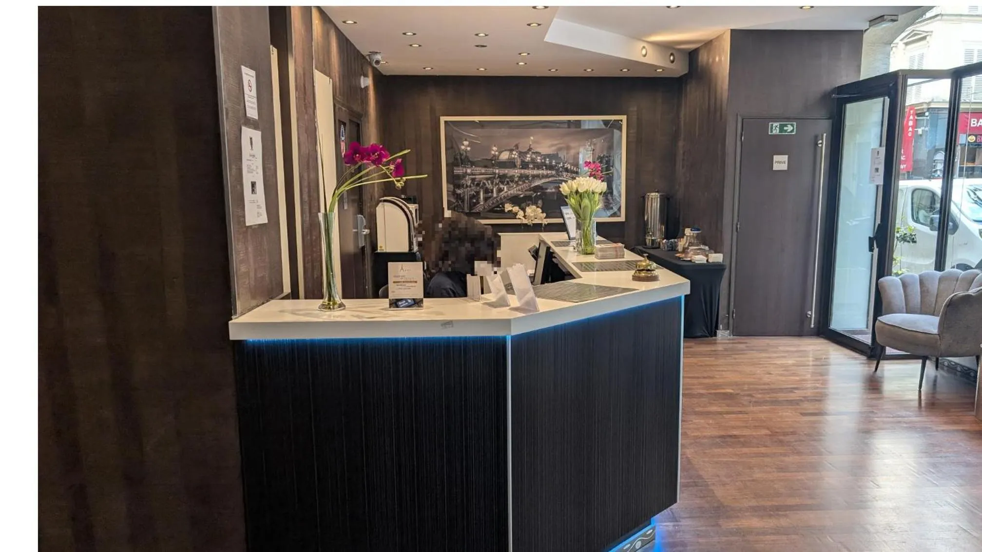 Lobby or reception in Hotel Aida Marais