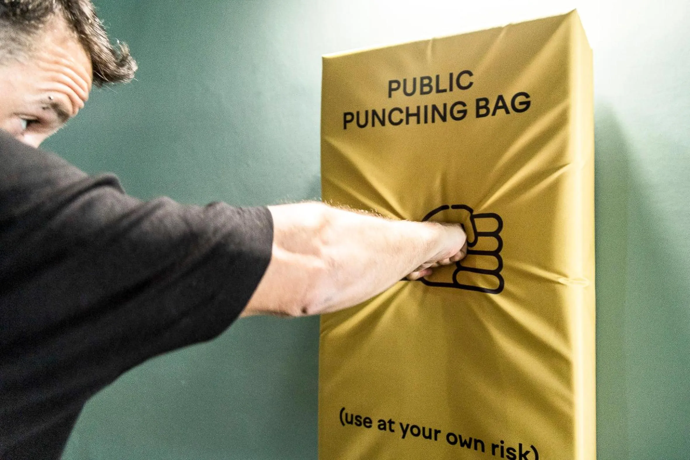 Living room in River Hostel