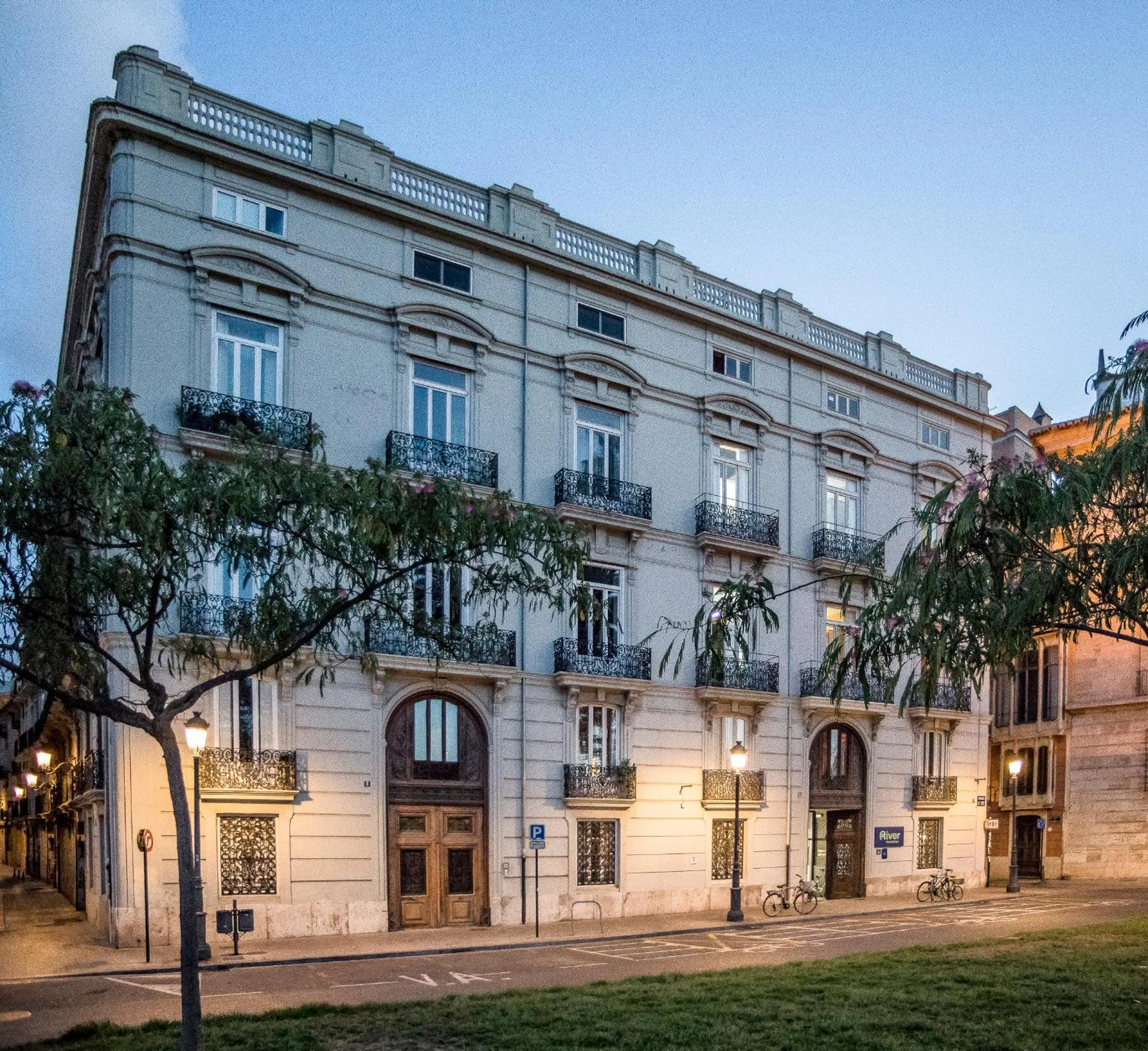 Property building in River Hostel