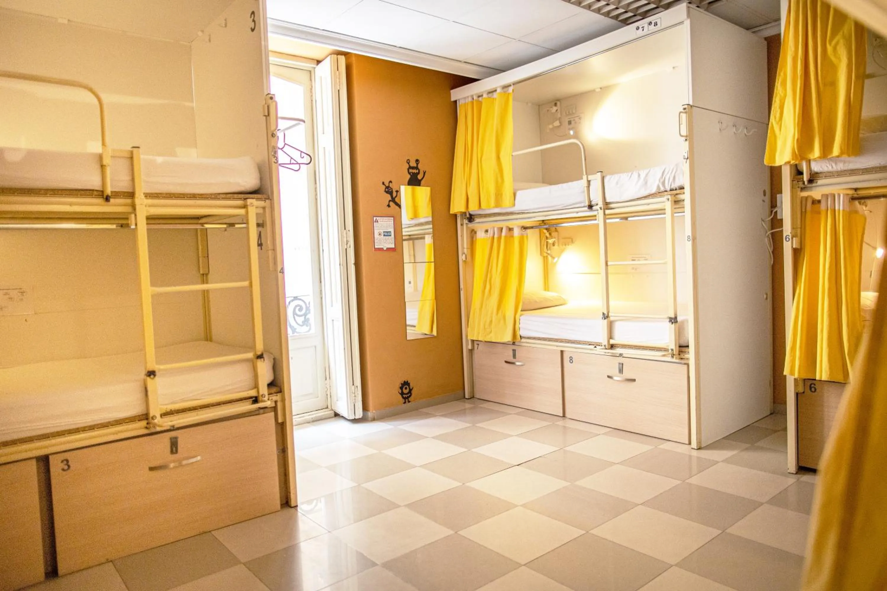 bunk bed in River Hostel