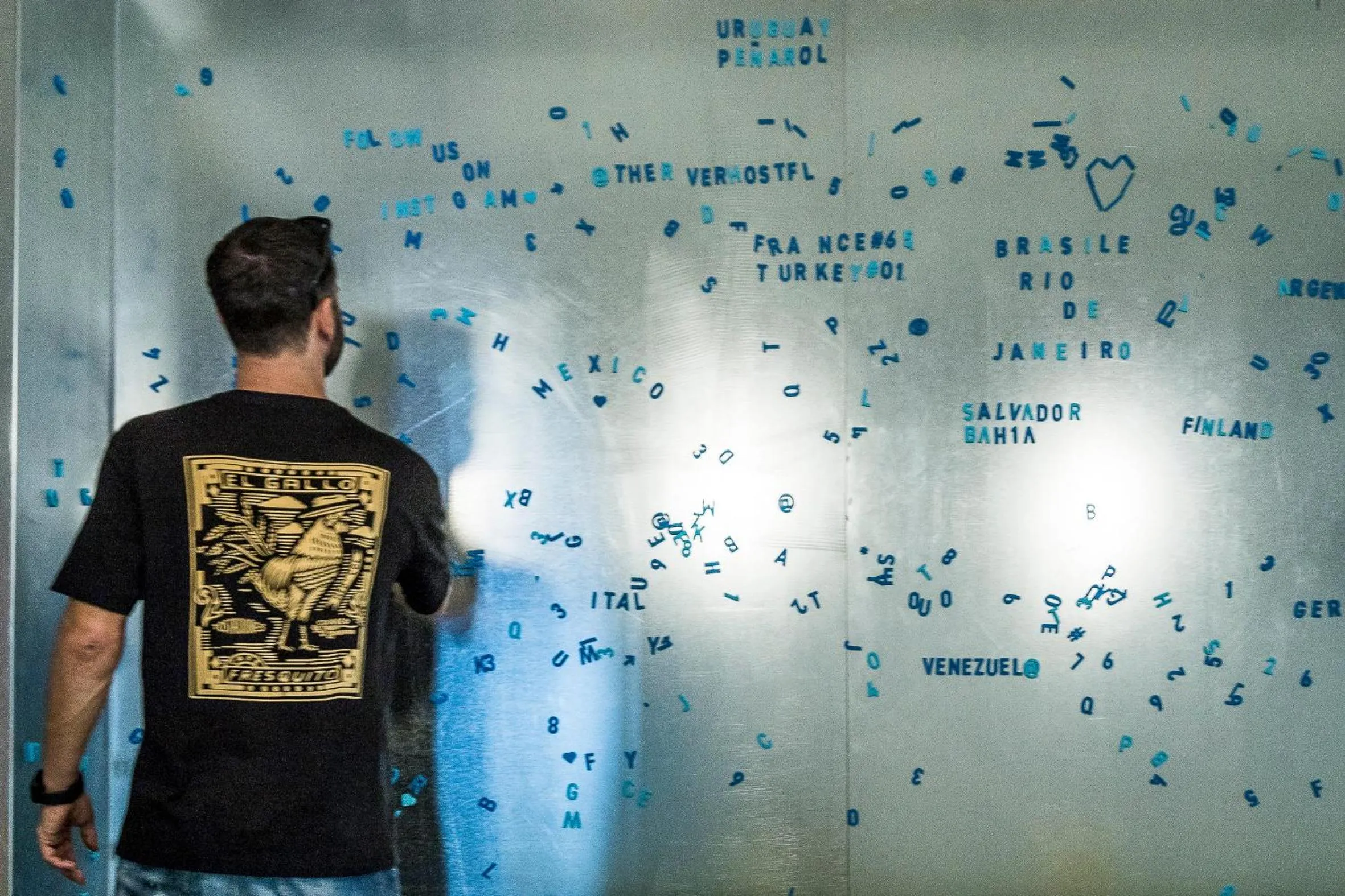 Living room in River Hostel