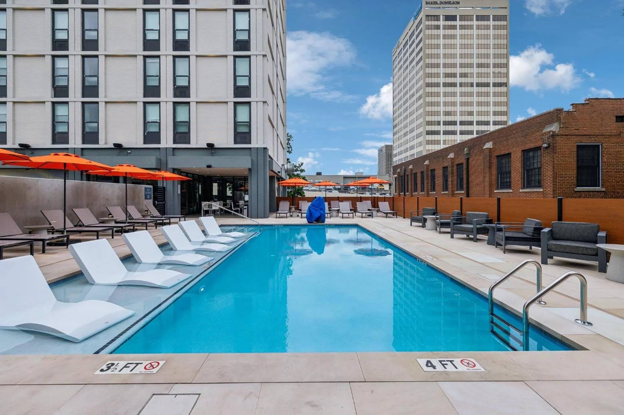 Swimming pool in Hotel Indigo Chattanooga - Downtown by IHG