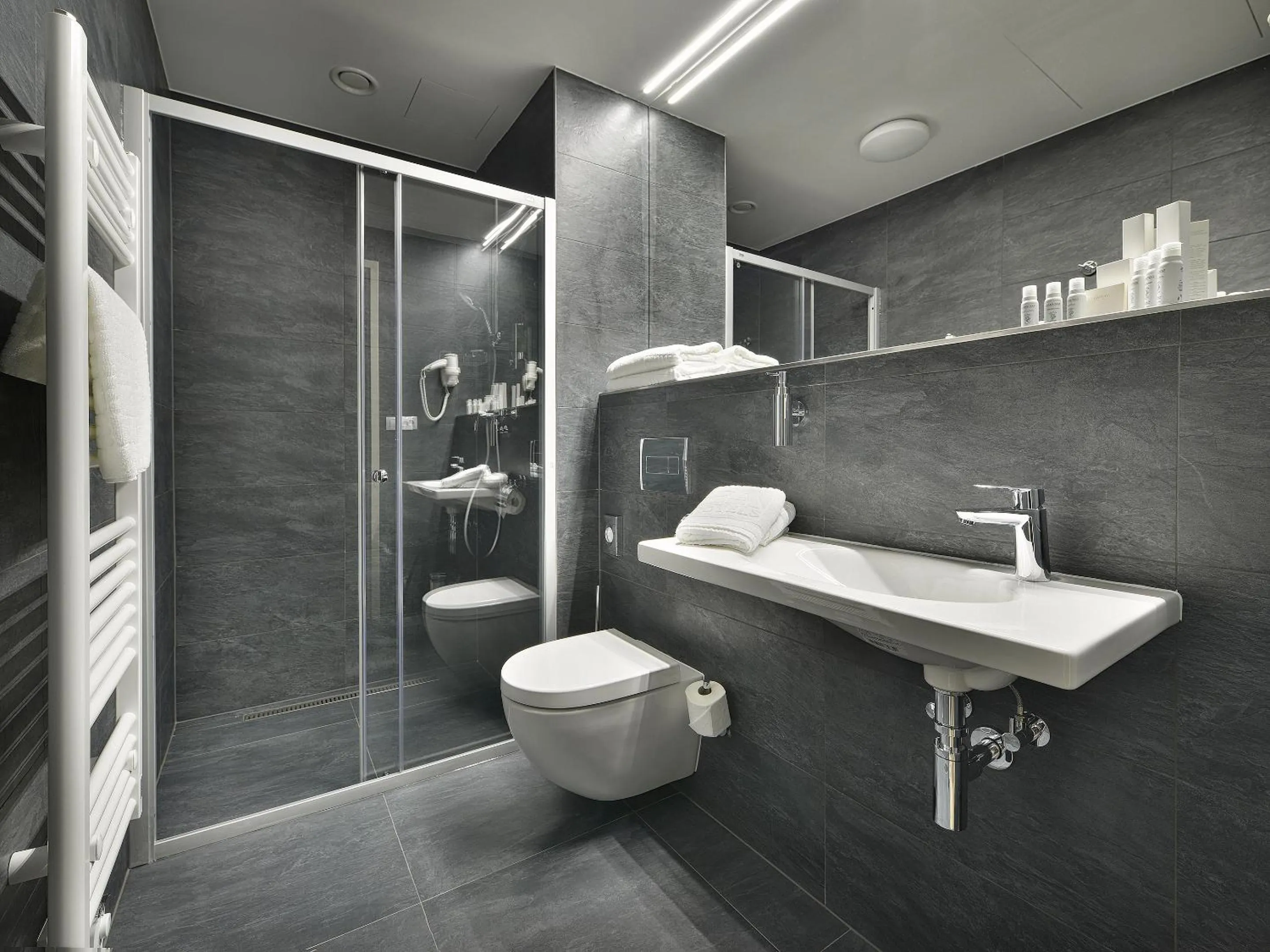 Bathroom in EA Hotel New Town