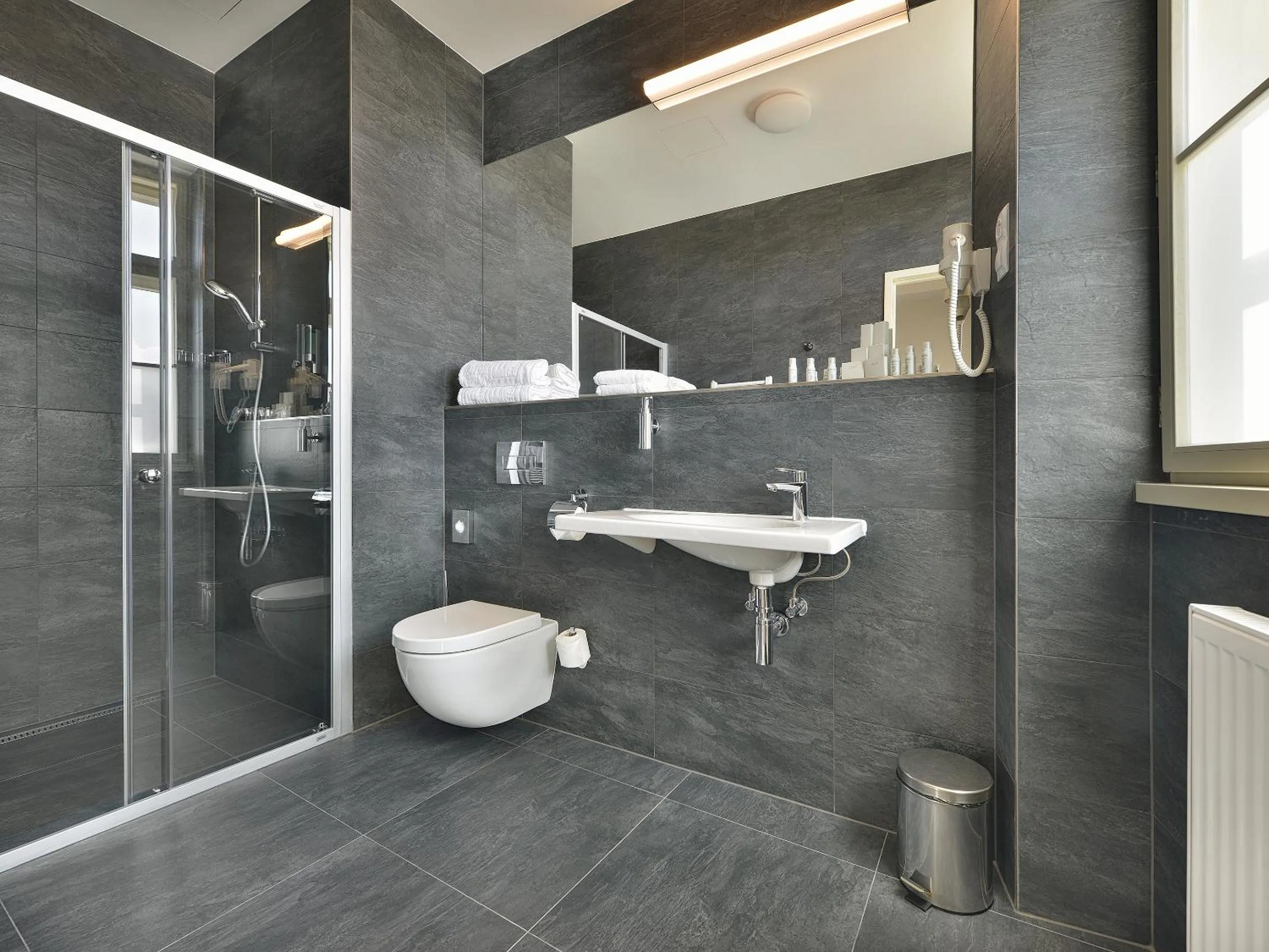 Bathroom in EA Hotel New Town