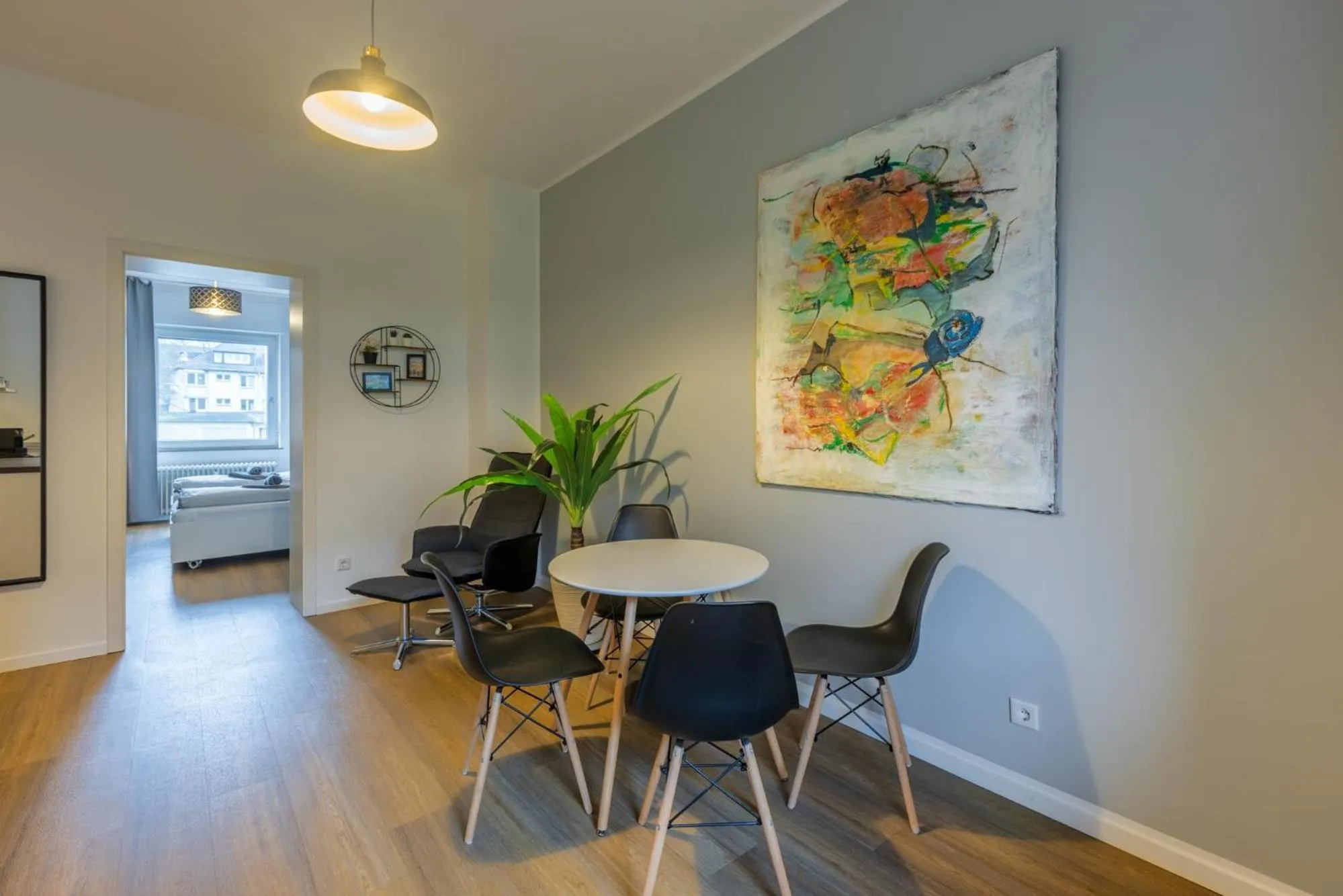Dining area in Glück Auf Appartements Rembrandtstraße Essen