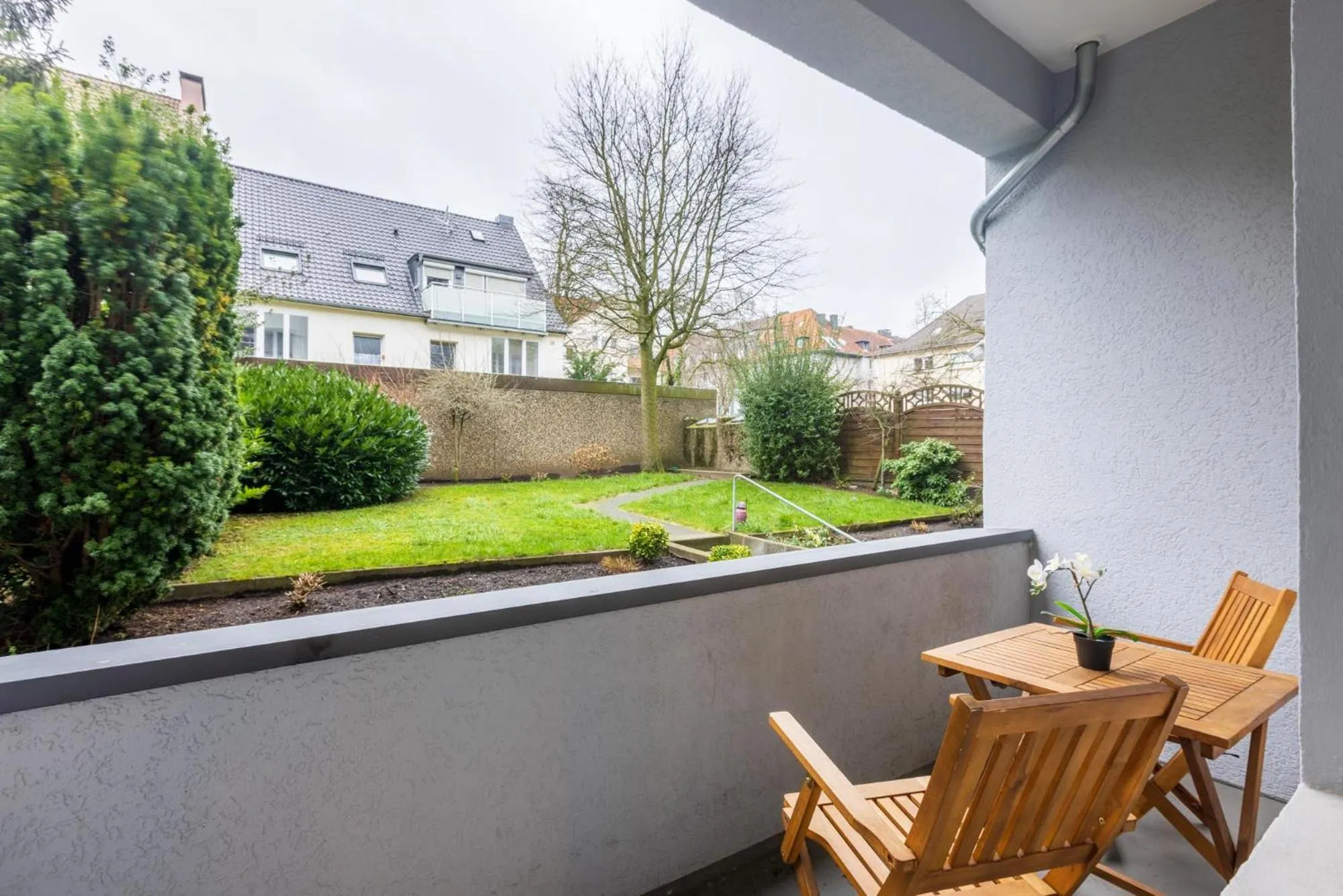 Balcony/Terrace in Glück Auf Appartements Rembrandtstraße Essen