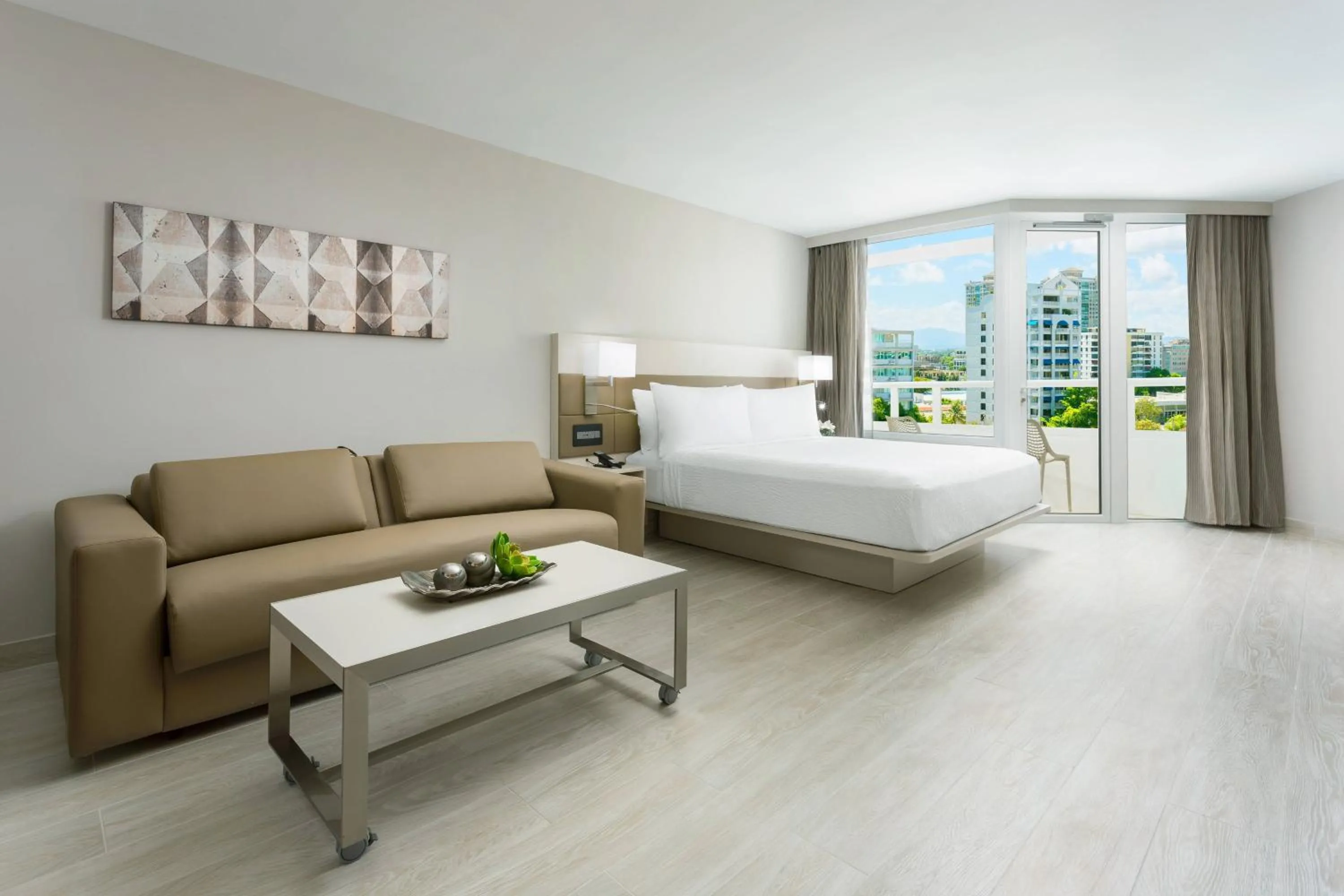 Photo of the whole room, Bed in AC Hotel by Marriott San Juan Condado