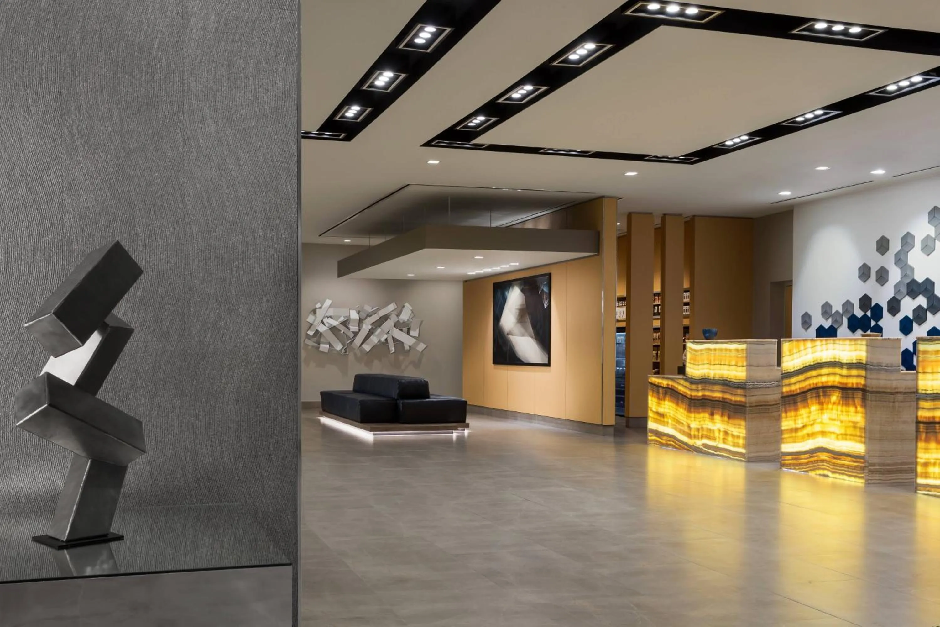 Lobby or reception in AC Hotel by Marriott San Juan Condado