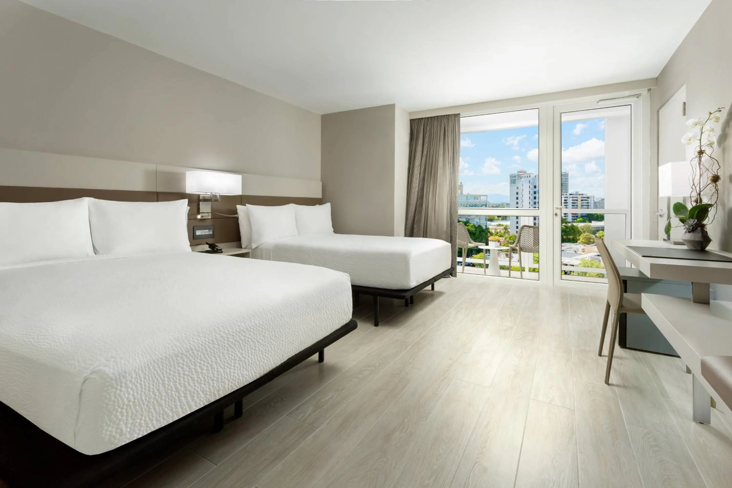 Photo of the whole room, Bed in AC Hotel by Marriott San Juan Condado