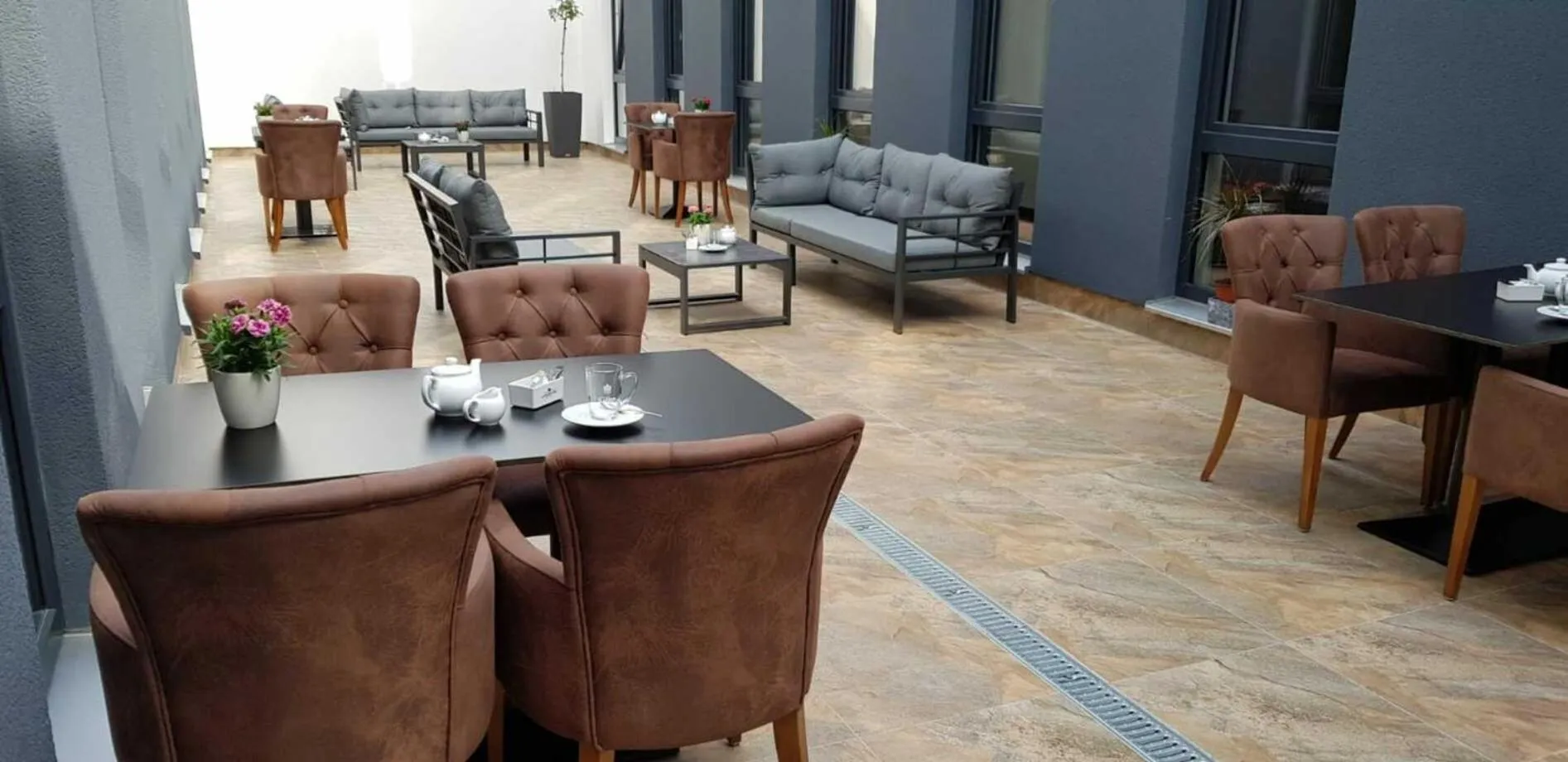 Patio in Hotel Starton am Ingolstadt Village