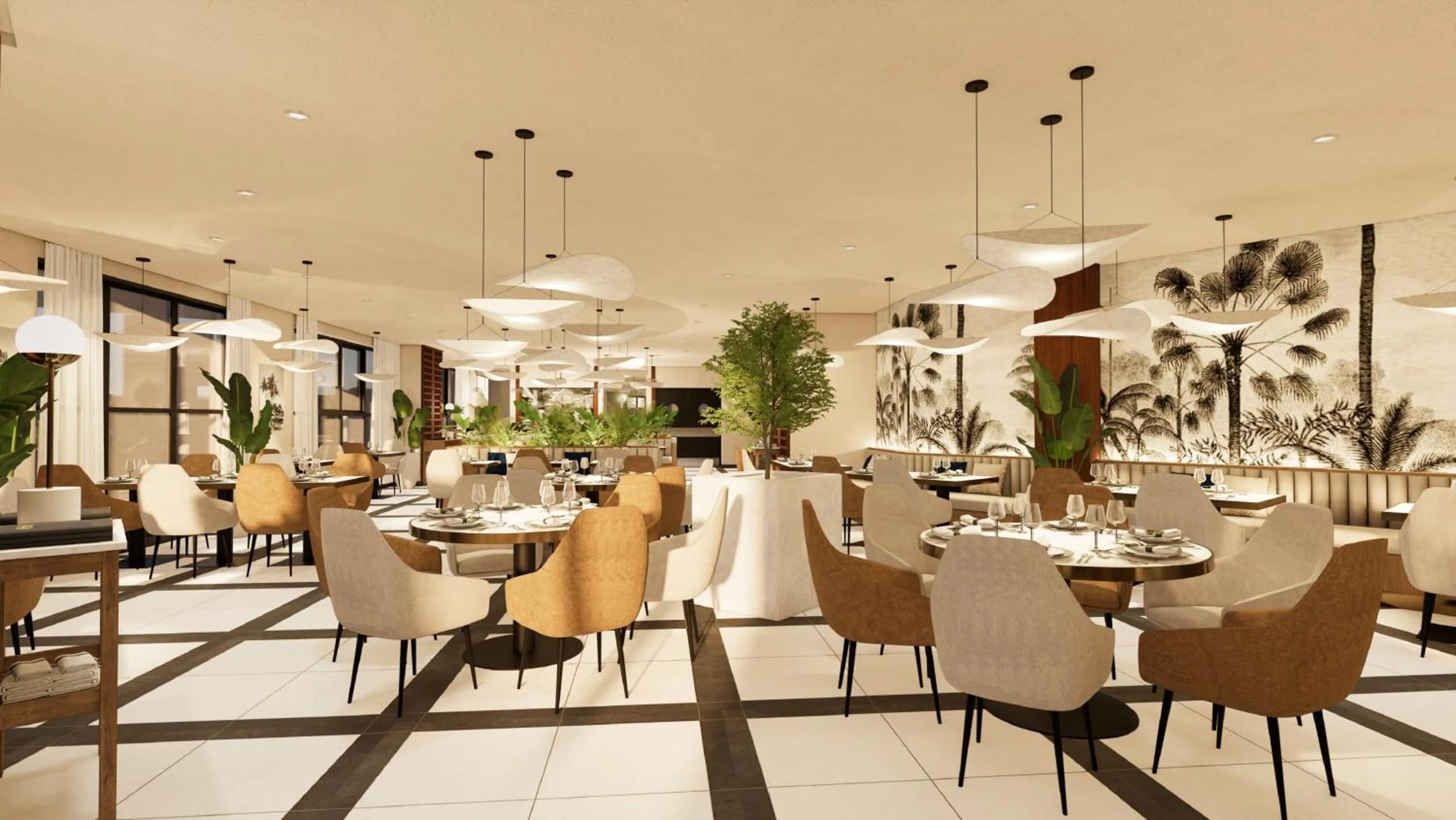 Restaurant/places to eat in Le Centell Hotel & Spa