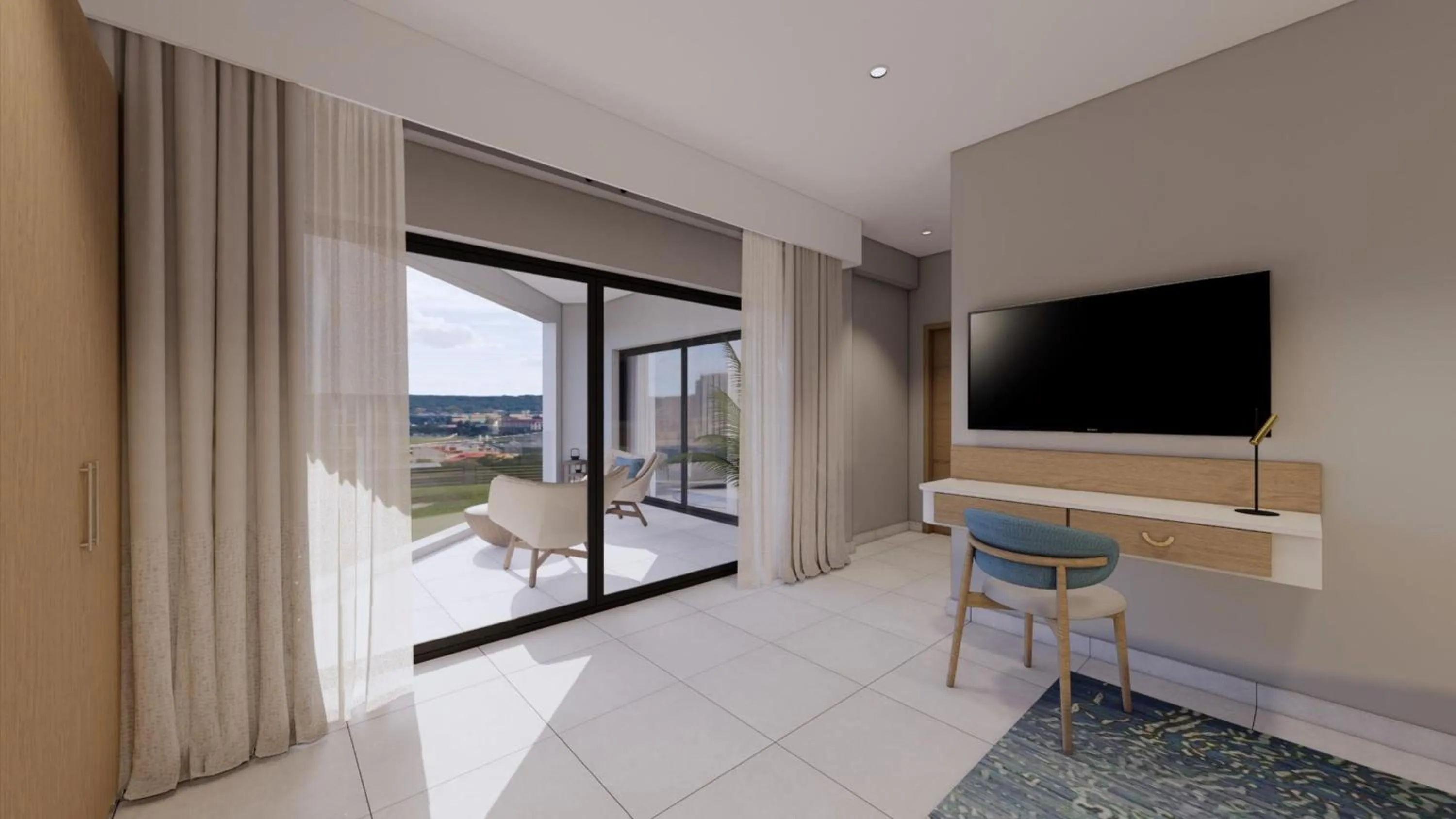 Patio in Le Centell Hotel & Spa