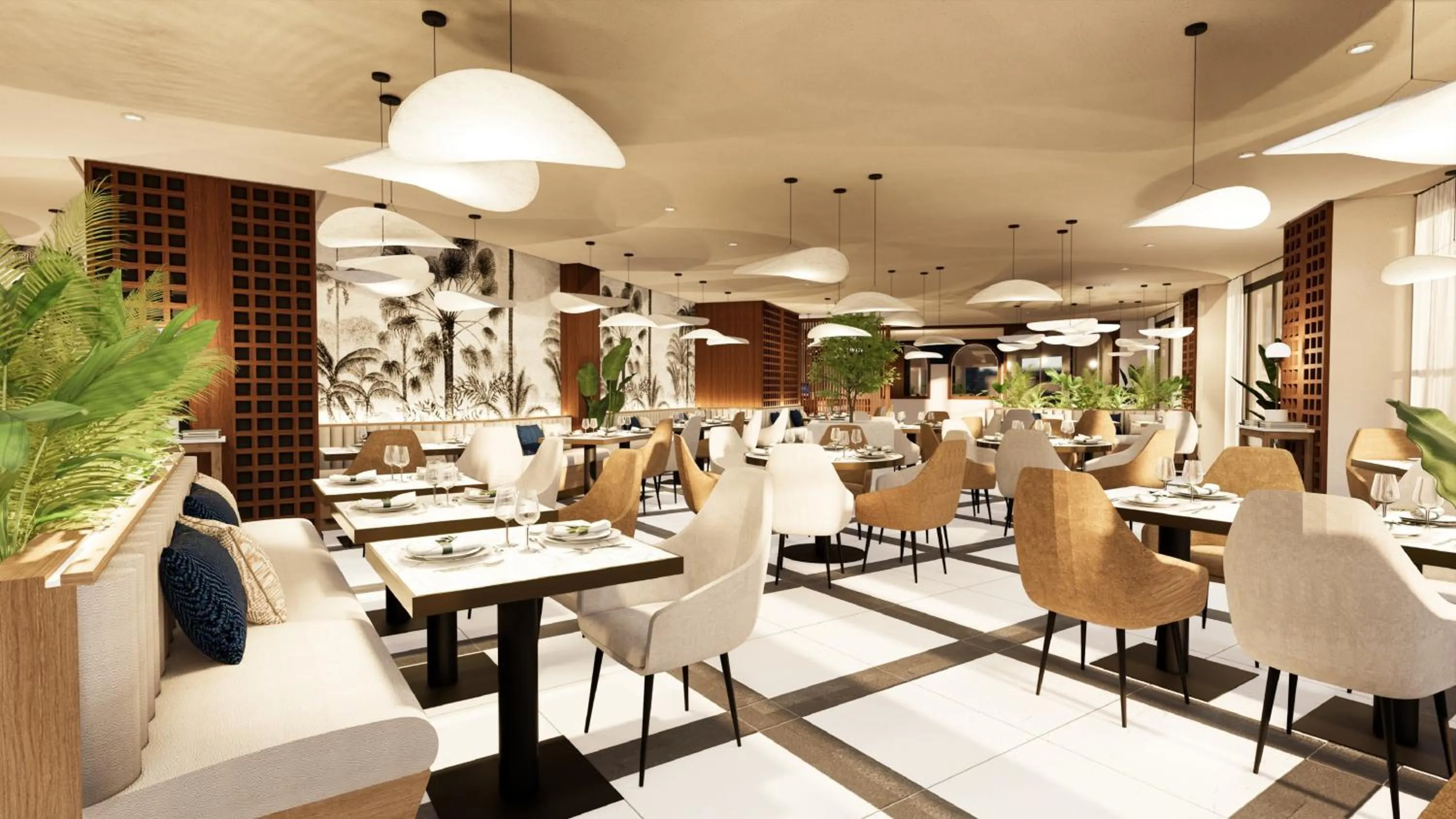 Restaurant/places to eat in Le Centell Hotel & Spa