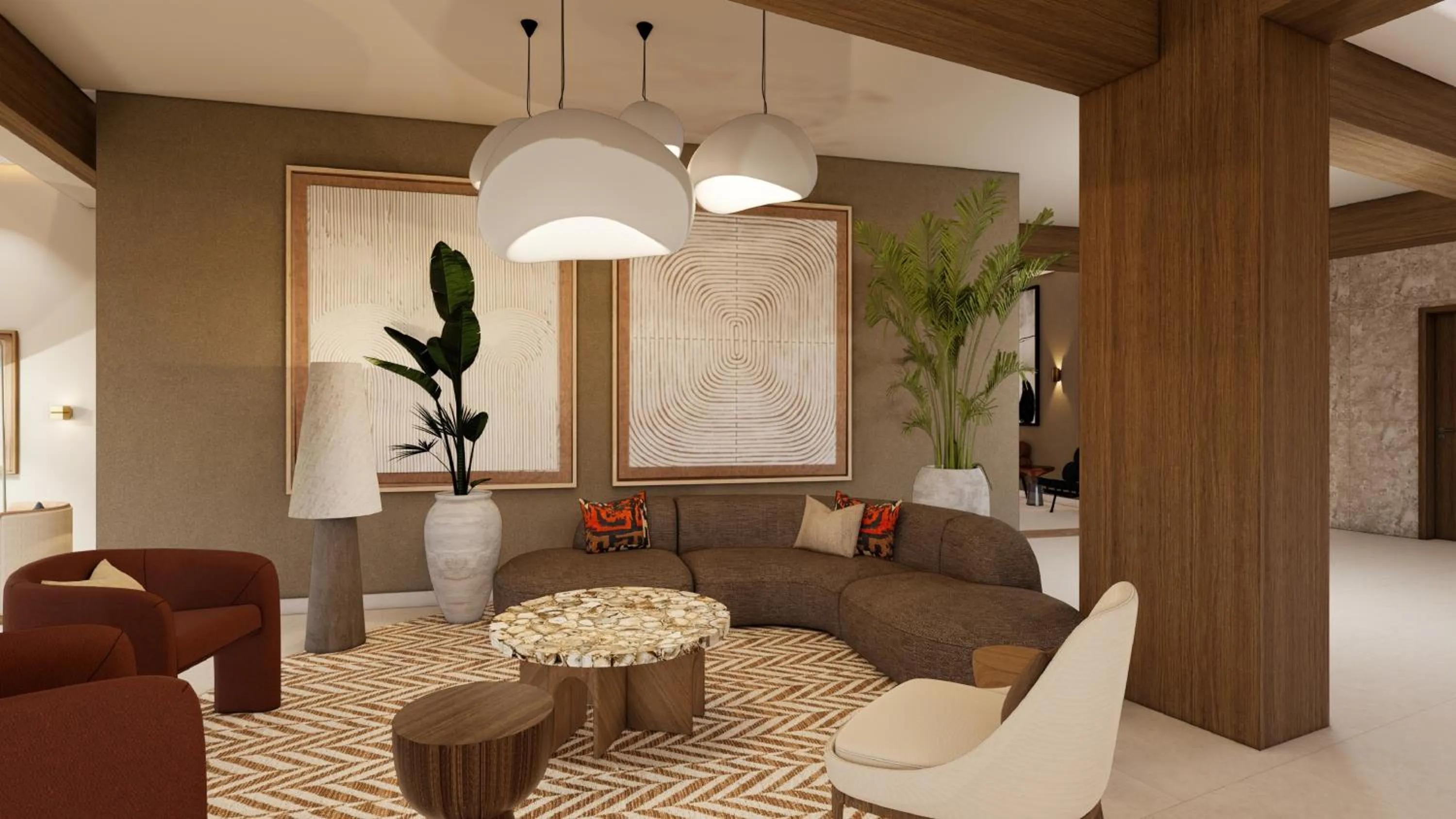 Seating area in Le Centell Hotel & Spa