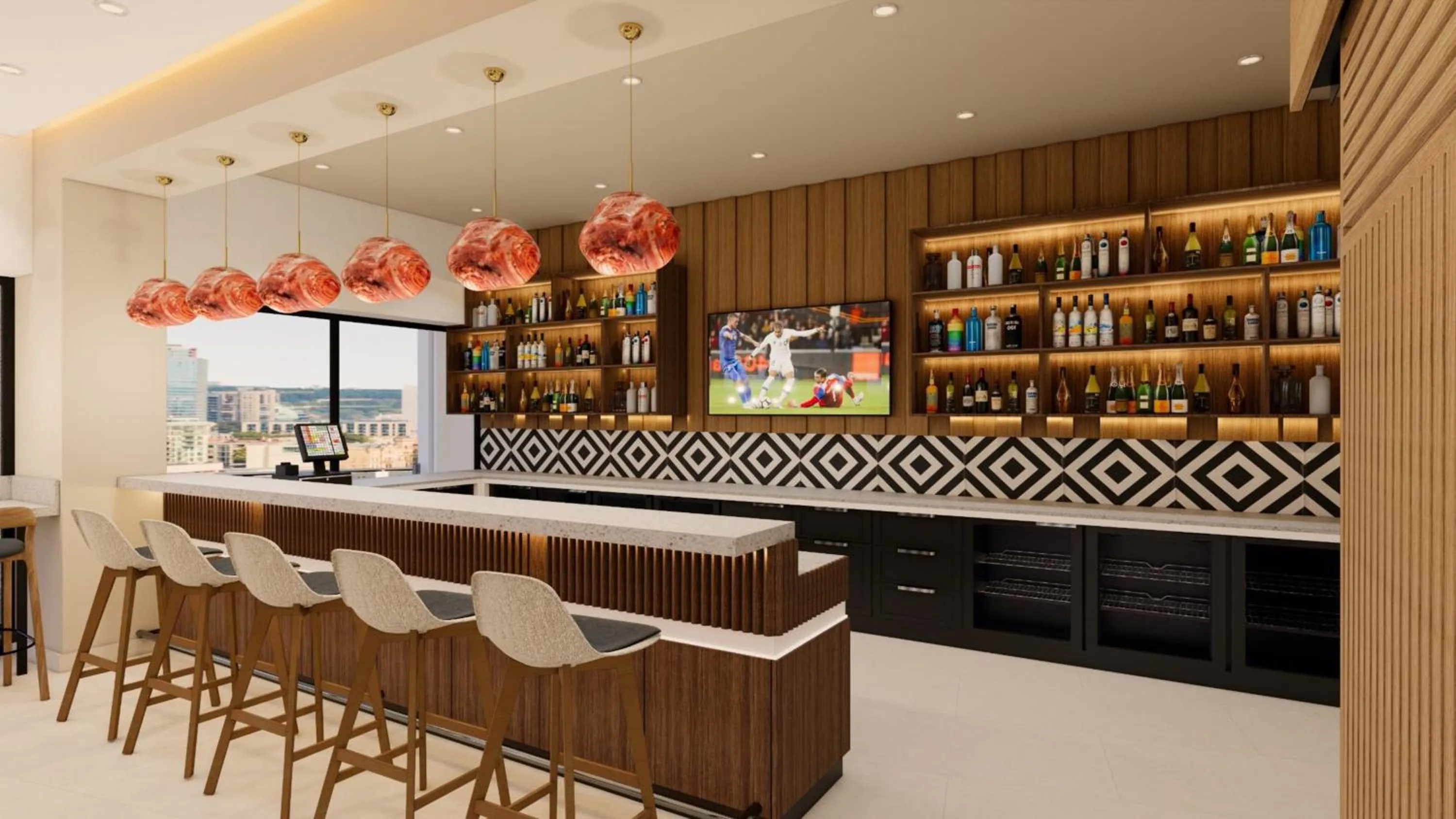 Communal lounge/ TV room in Le Centell Hotel & Spa