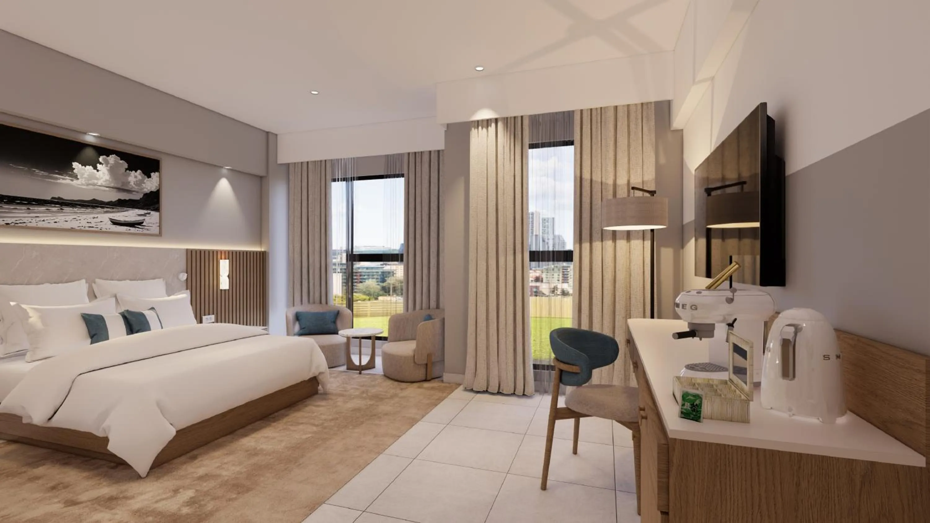 Photo of the whole room, Bed in Le Centell Hotel & Spa