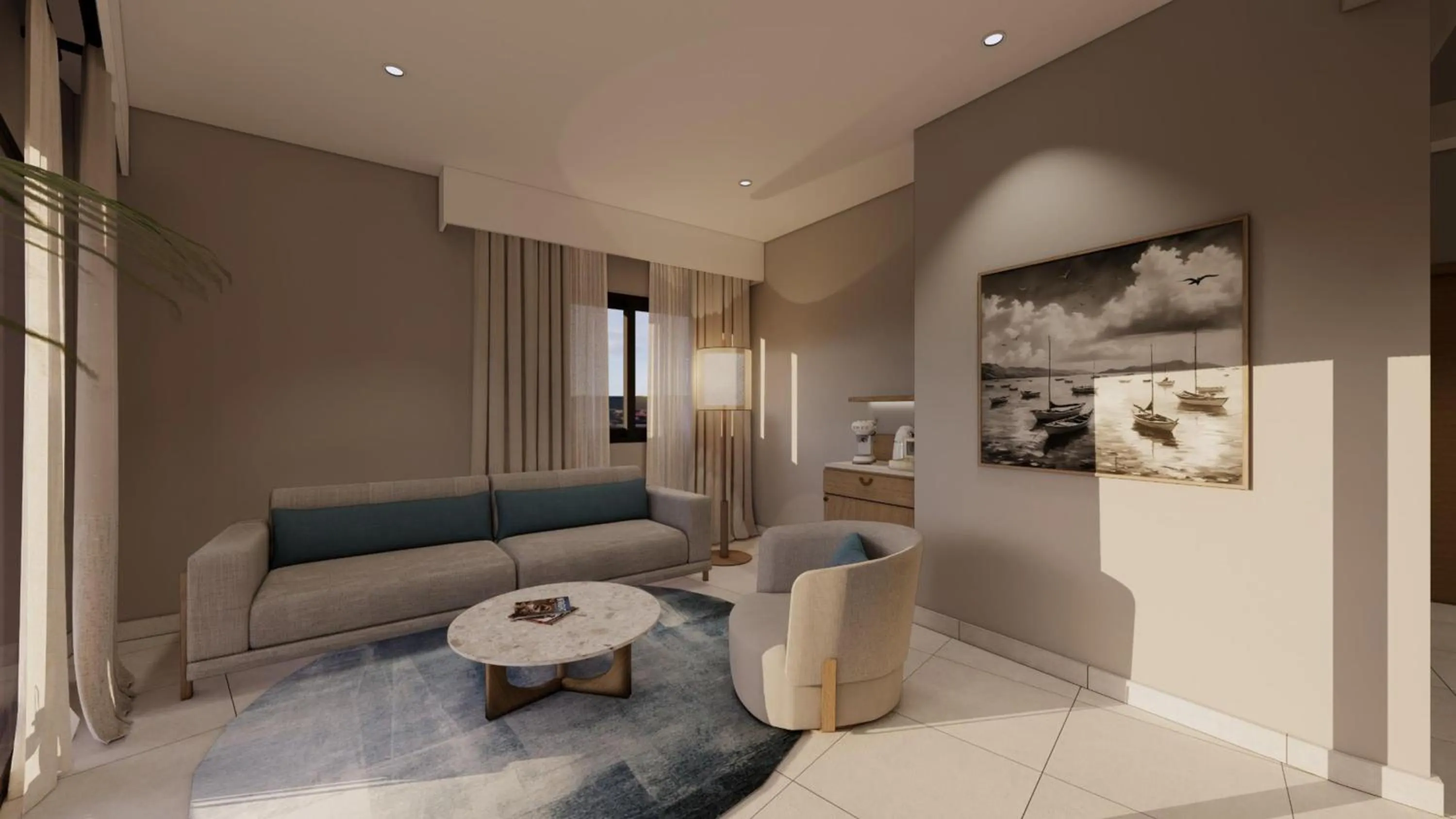 Living room in Le Centell Hotel & Spa