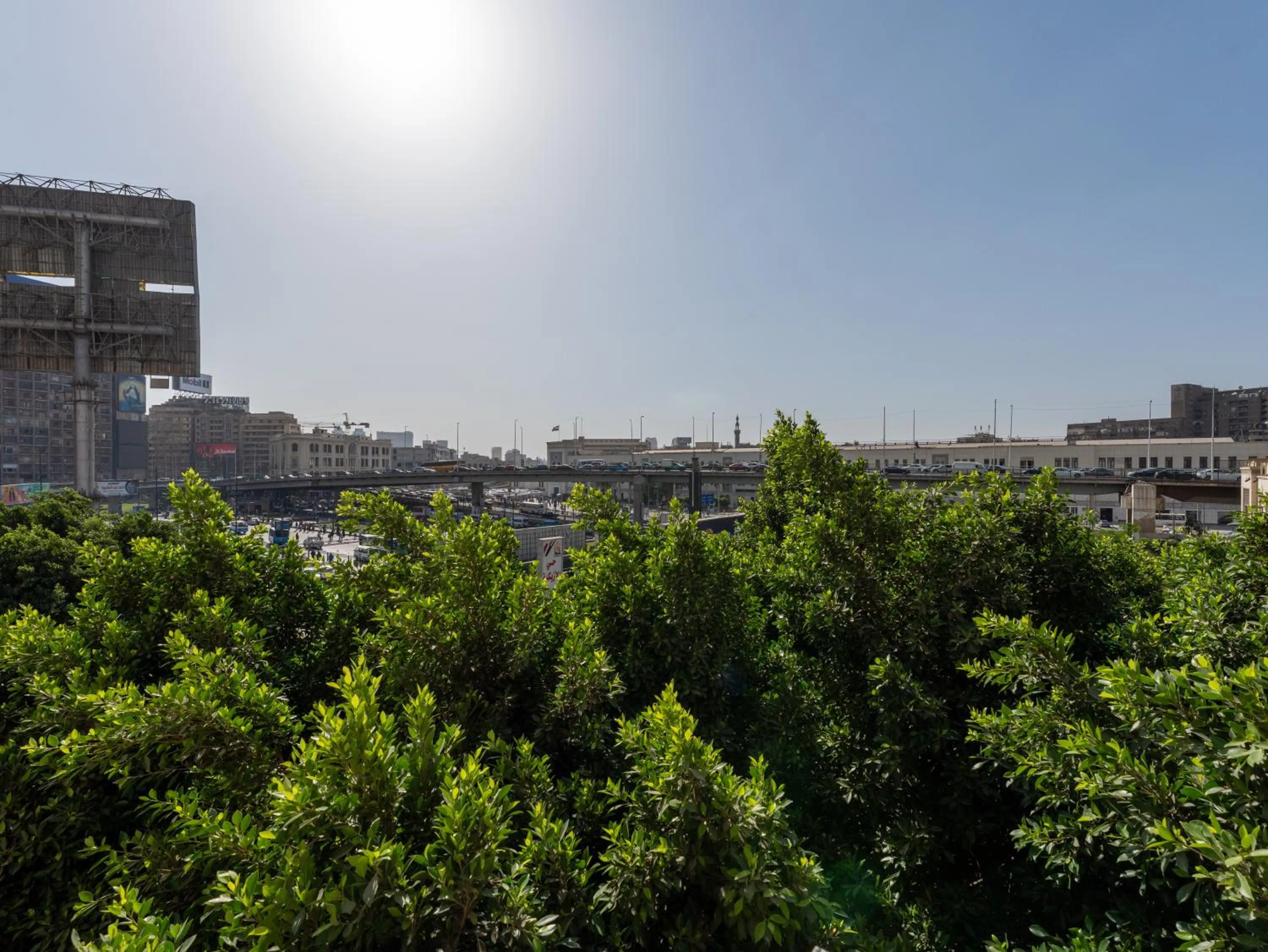 Balcony/Terrace in Panorama Ramsis Hotel & Cafe