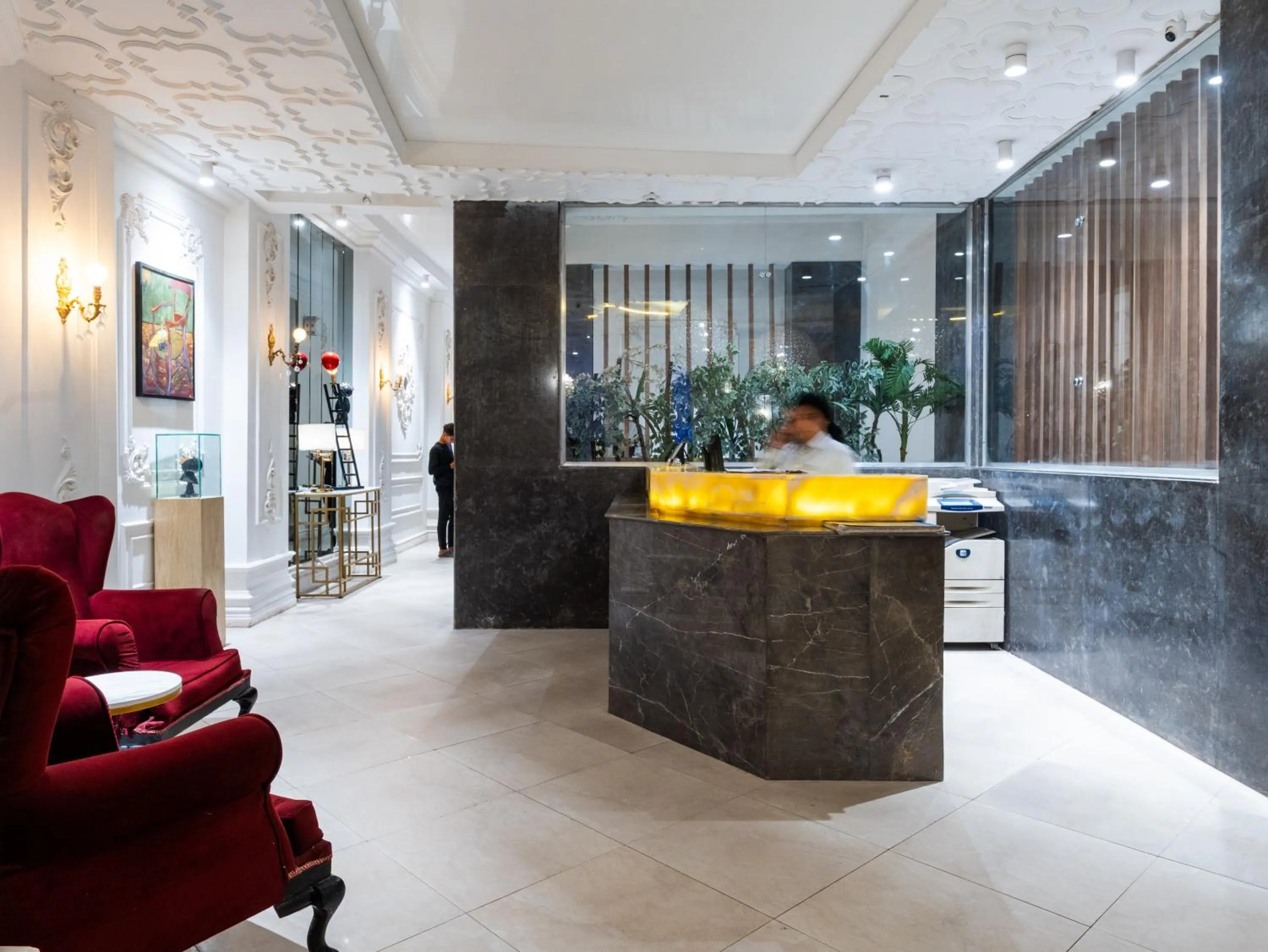 Lobby or reception in Panorama Ramsis Hotel & Cafe