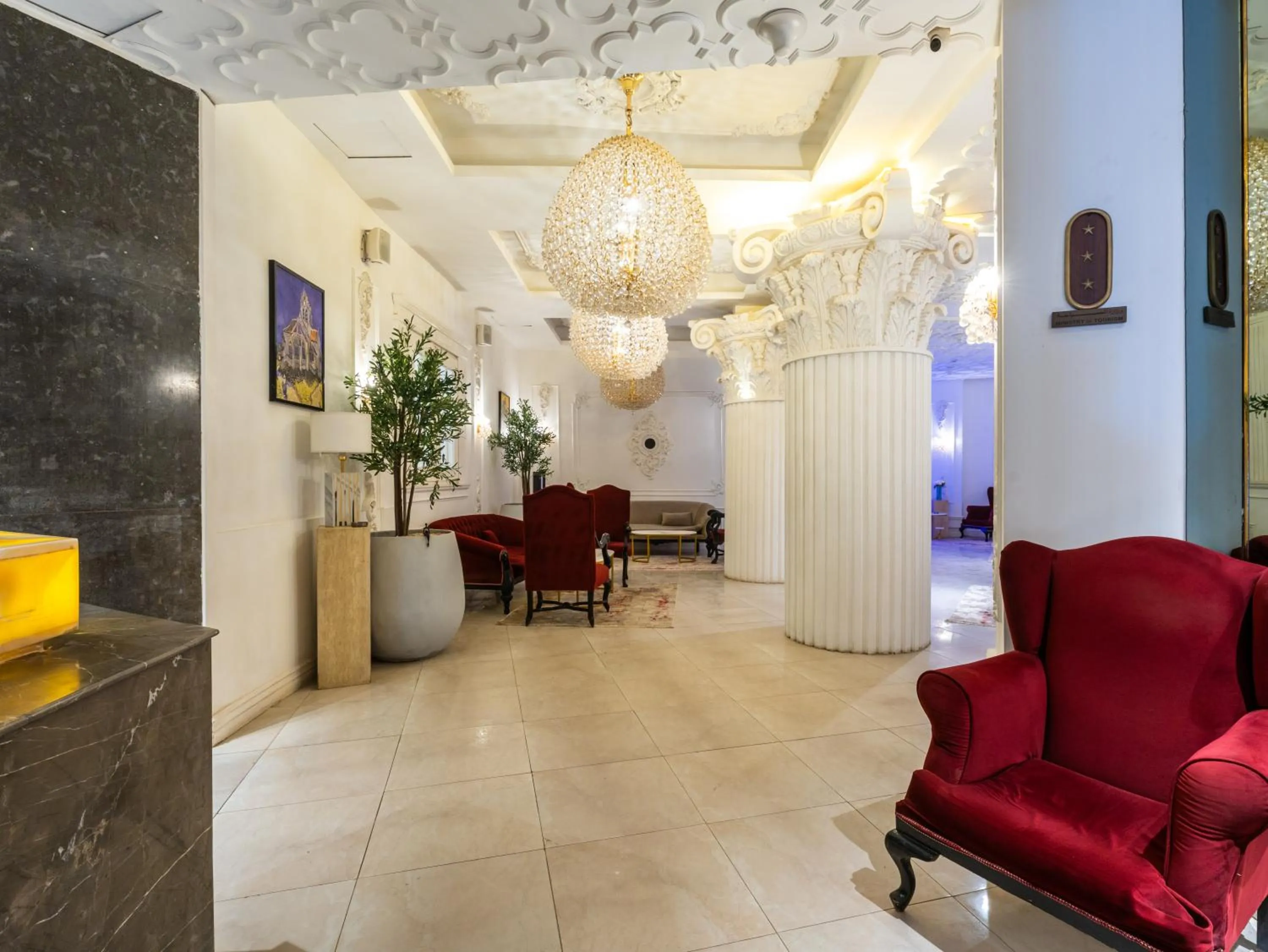 Lobby or reception in Panorama Ramsis Hotel & Cafe
