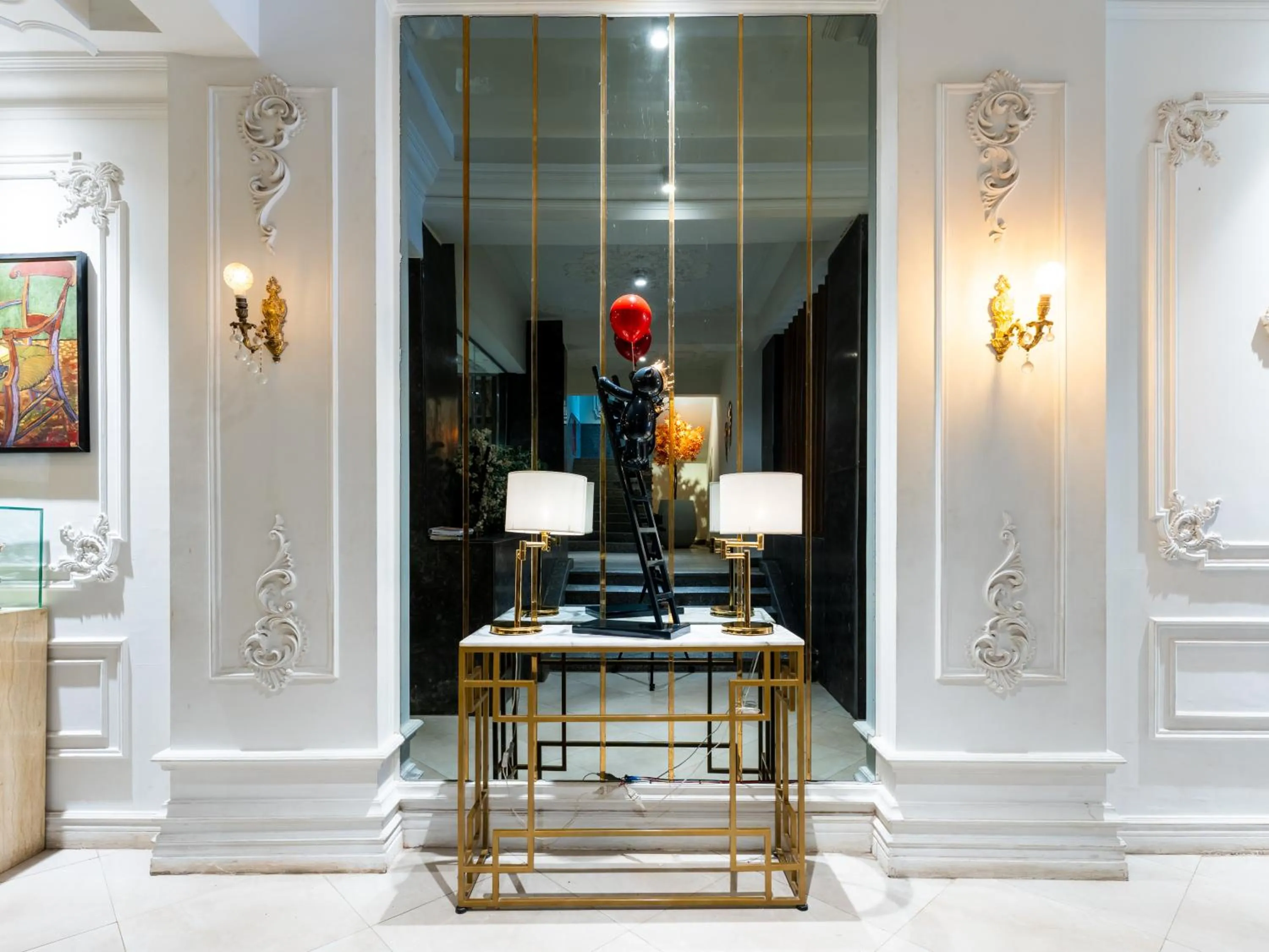 Decorative detail in Panorama Ramsis Hotel & Cafe