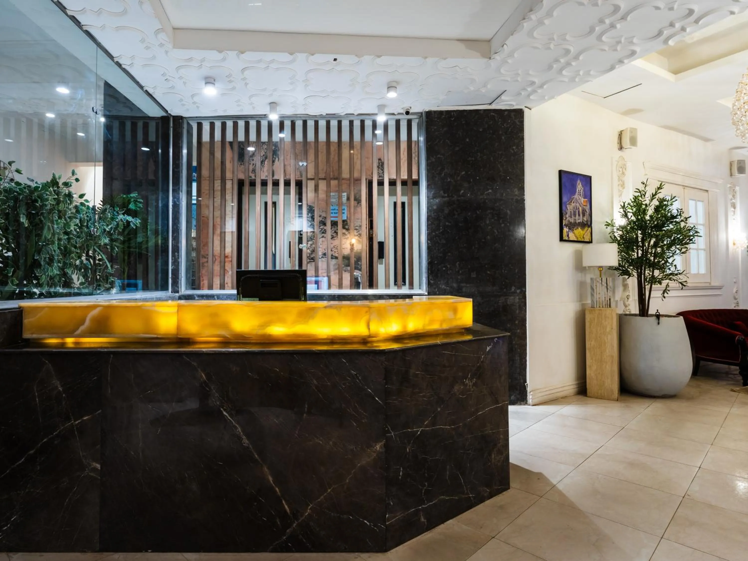 Lobby or reception in Panorama Ramsis Hotel & Cafe